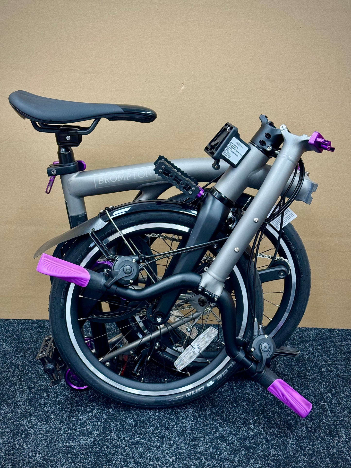 Brompton T Line 12-Speed Mid HB UPGRADED!