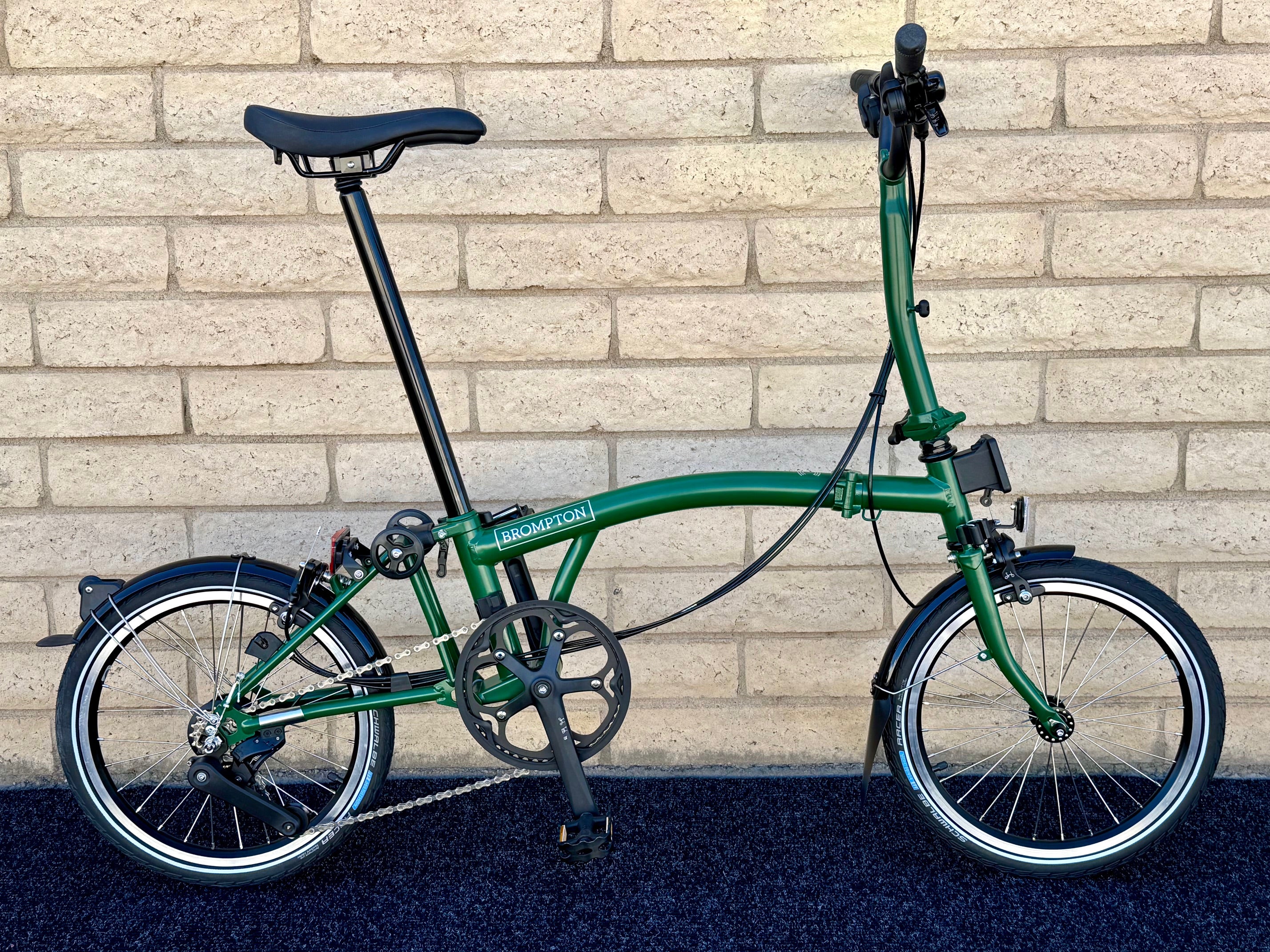 12 Speed Brompton Ready Stock Brompton C Line 12-Speed Mid-HB