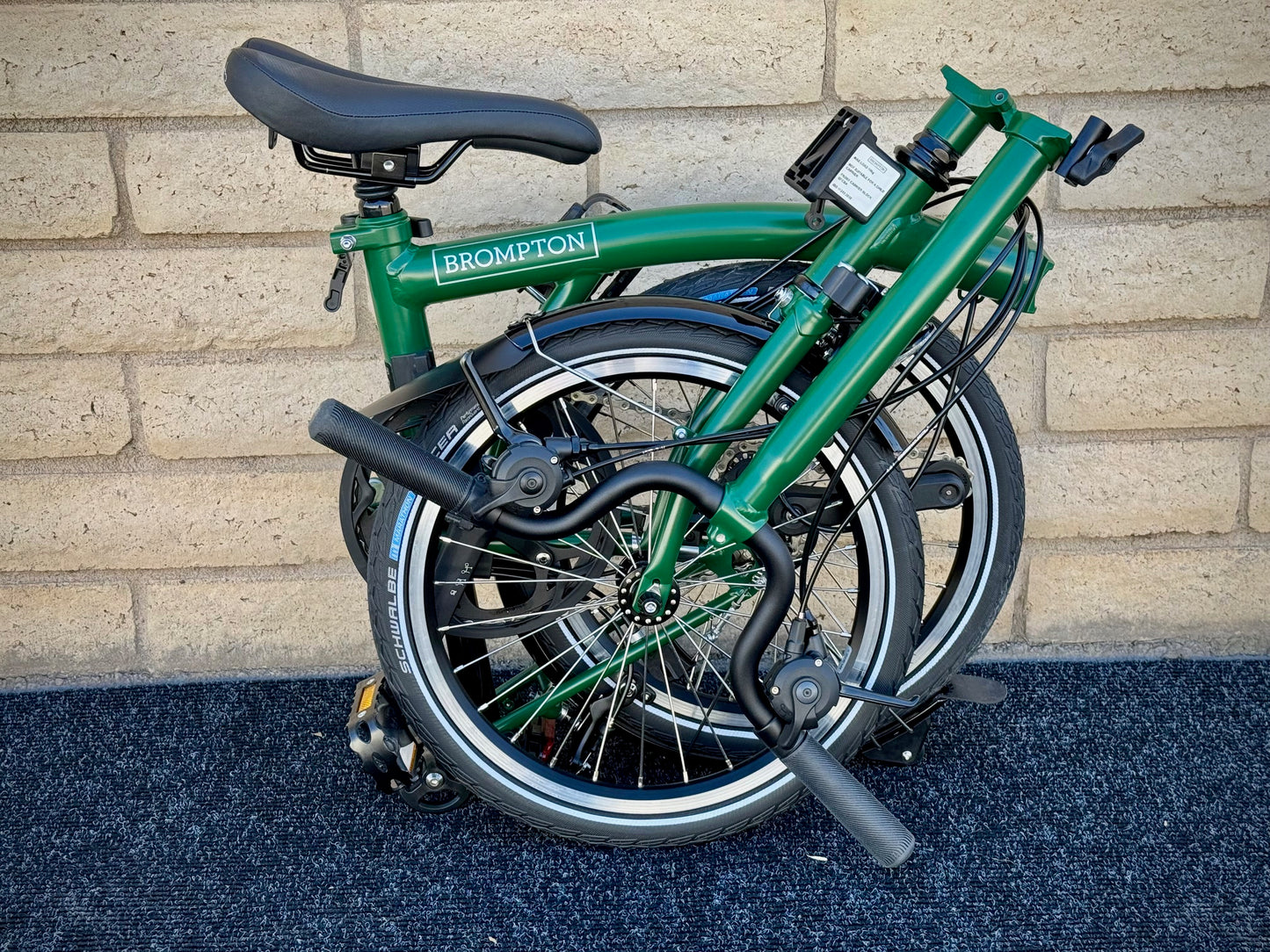 Brompton C Line 12-Speed High-HB Racing Green