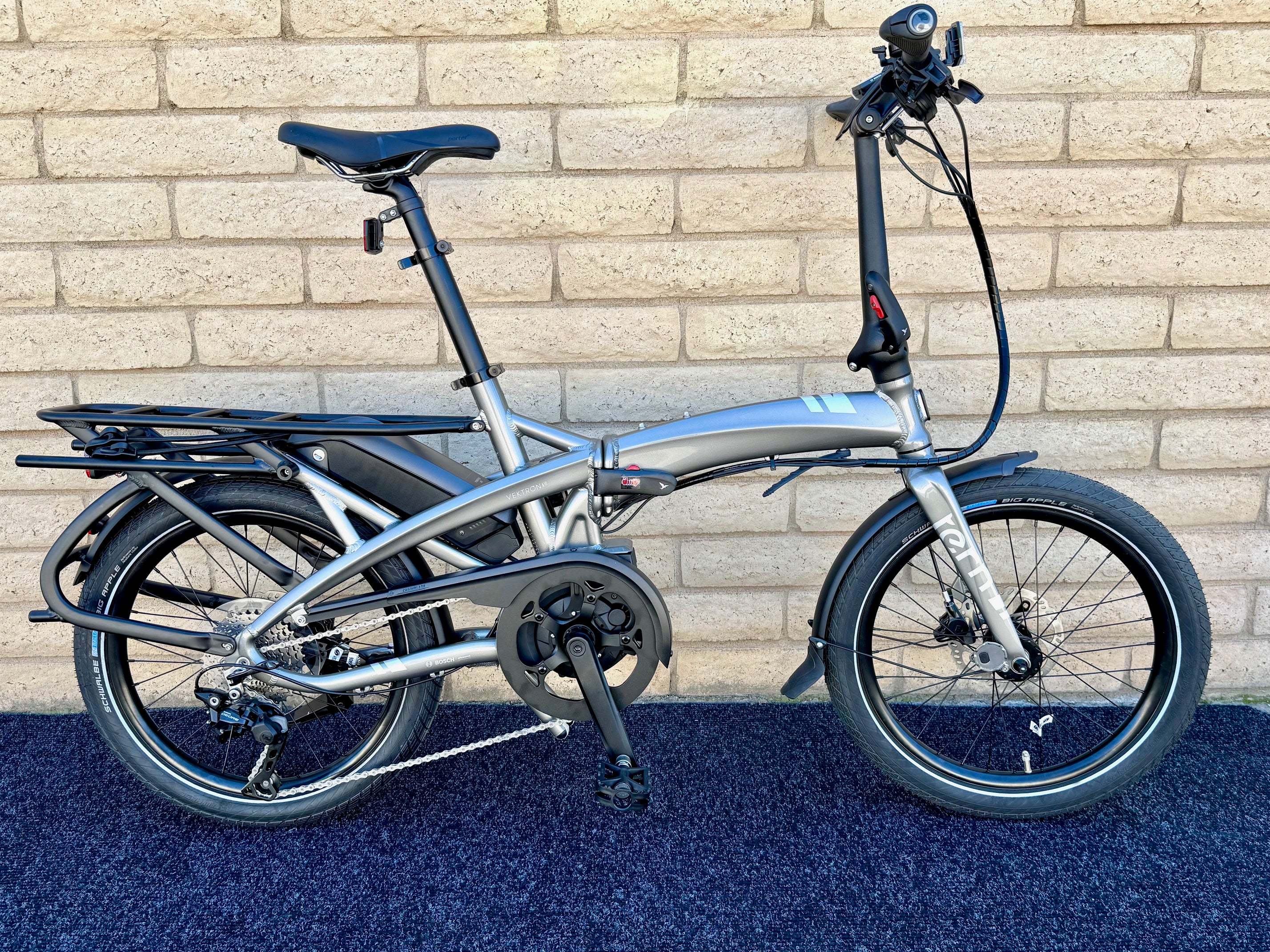 Tern Vektron S-10 Silver IN STOCK! IN STORE PICK-UP ONLY