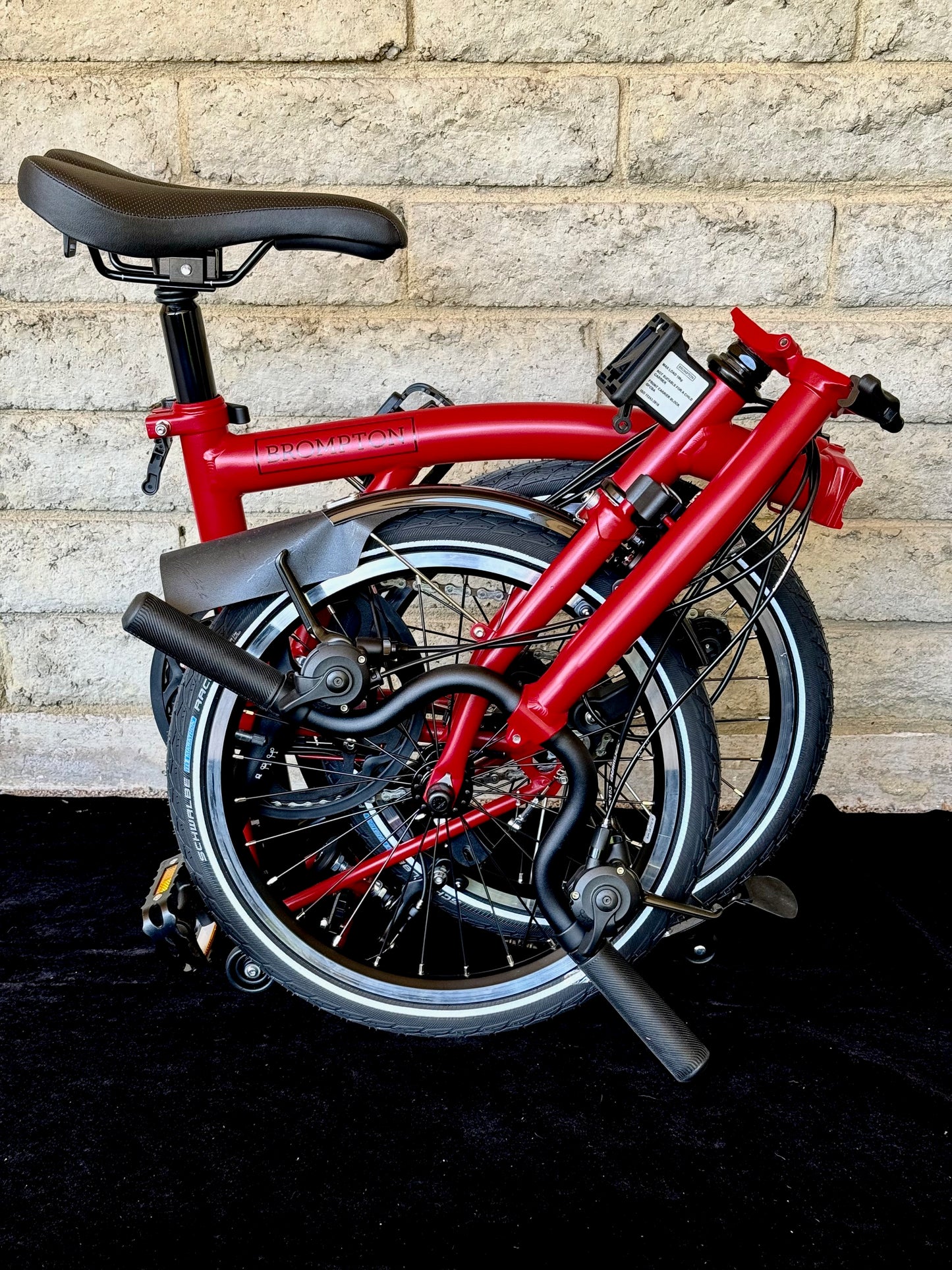 Brompton C Line 6-Speed Mid-HB House Red