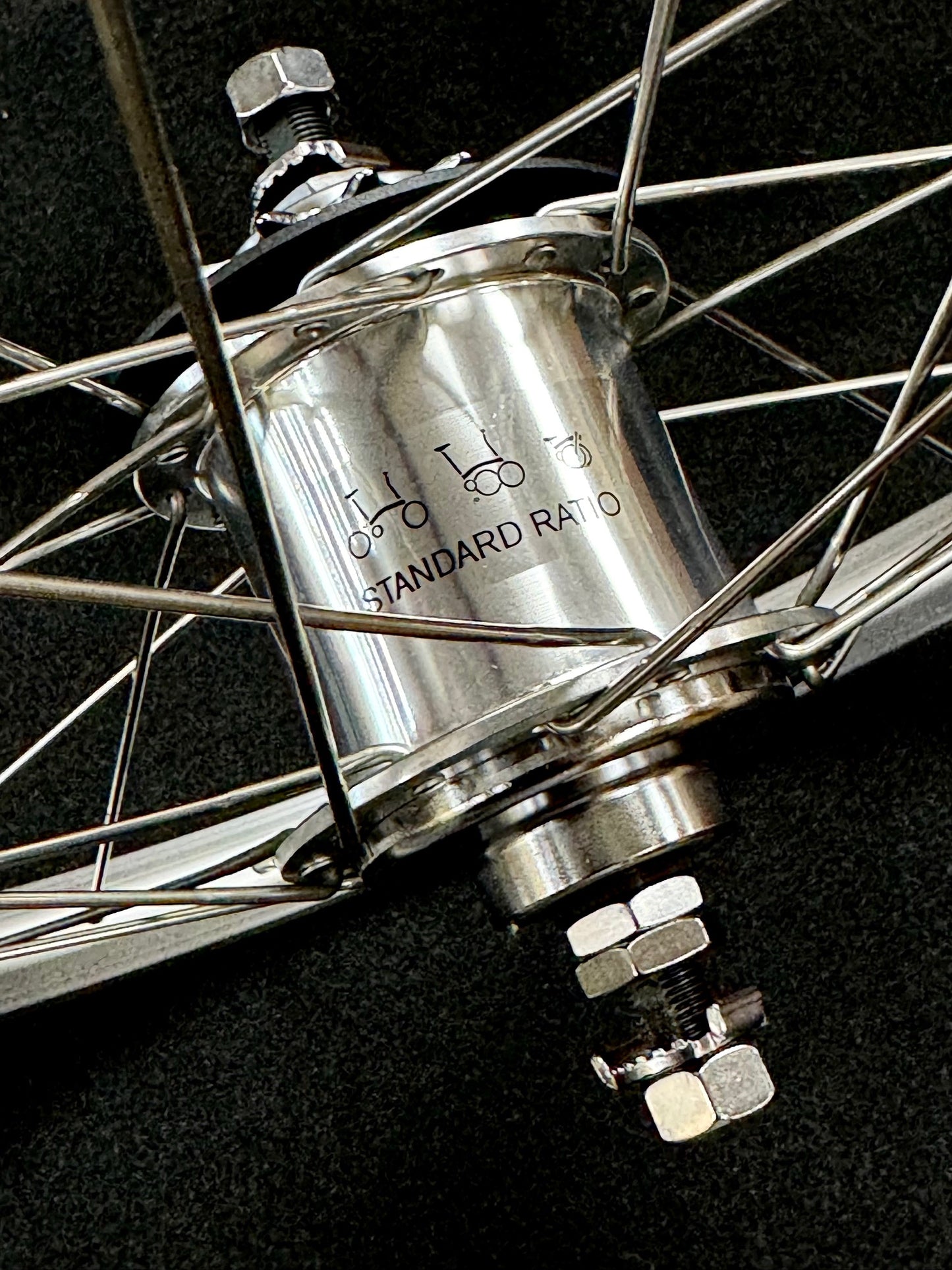 Brompton New Take-Off BSR Standard Ratio 3-speed Rear Wheel