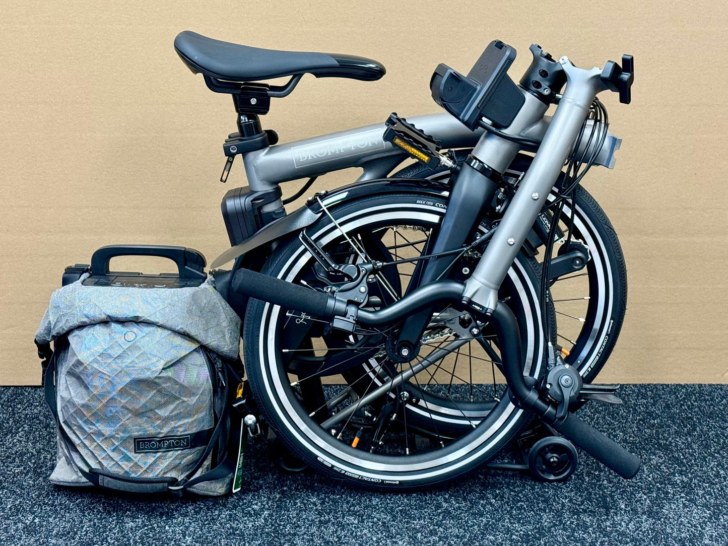 Brompton T Line ELECTRIC 4-Speed Mid-HB