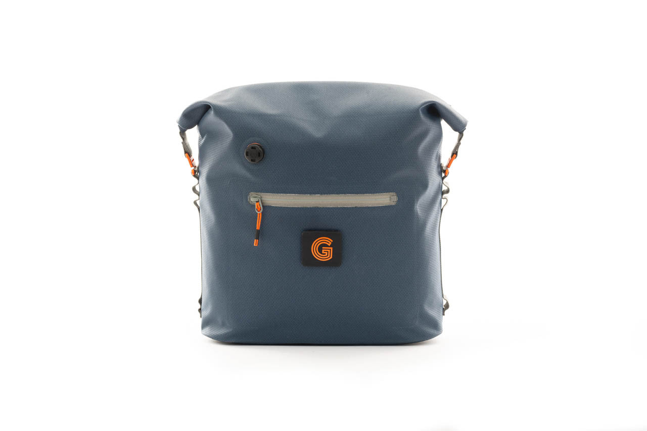BONTRAGER 防水 ロールトップバッグ Brompton Borough WP Roll Top Small Navy/Grey G Line Q103612