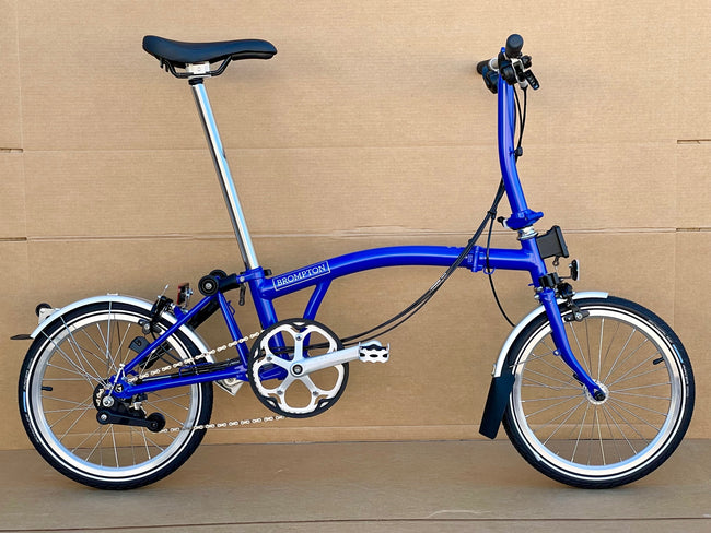 2022 Brompton C-Line Explore Low-HB Piccadilly Blue (S6L)