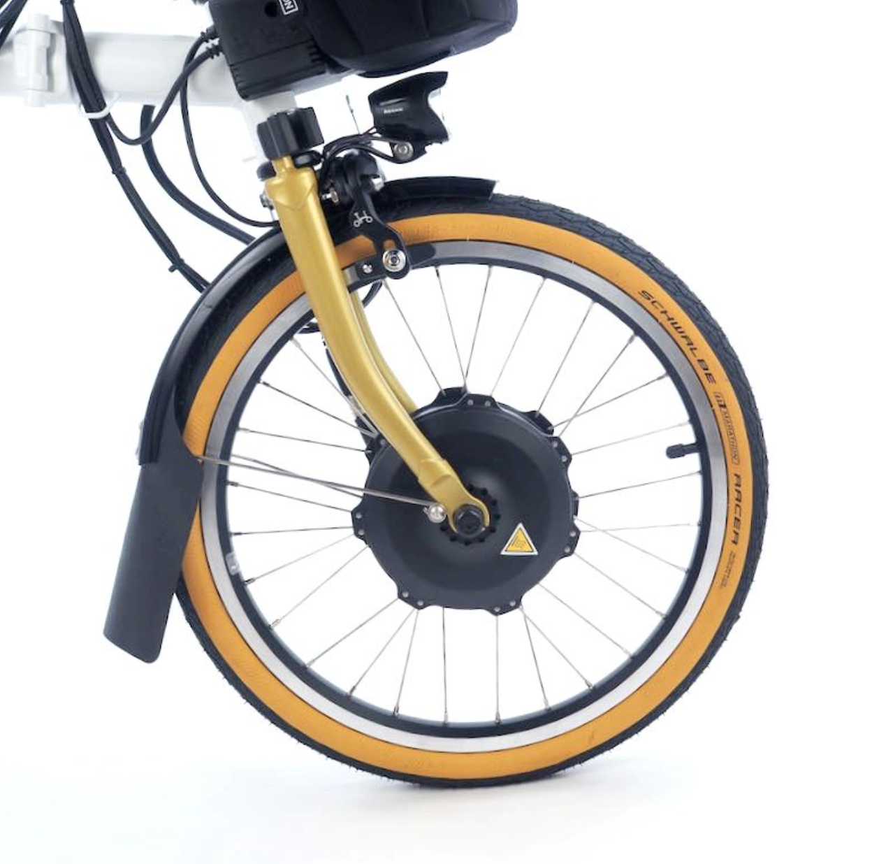 Schwalbe Marathon Racer Tan Wall 16" folding tire for Brompton Q102598