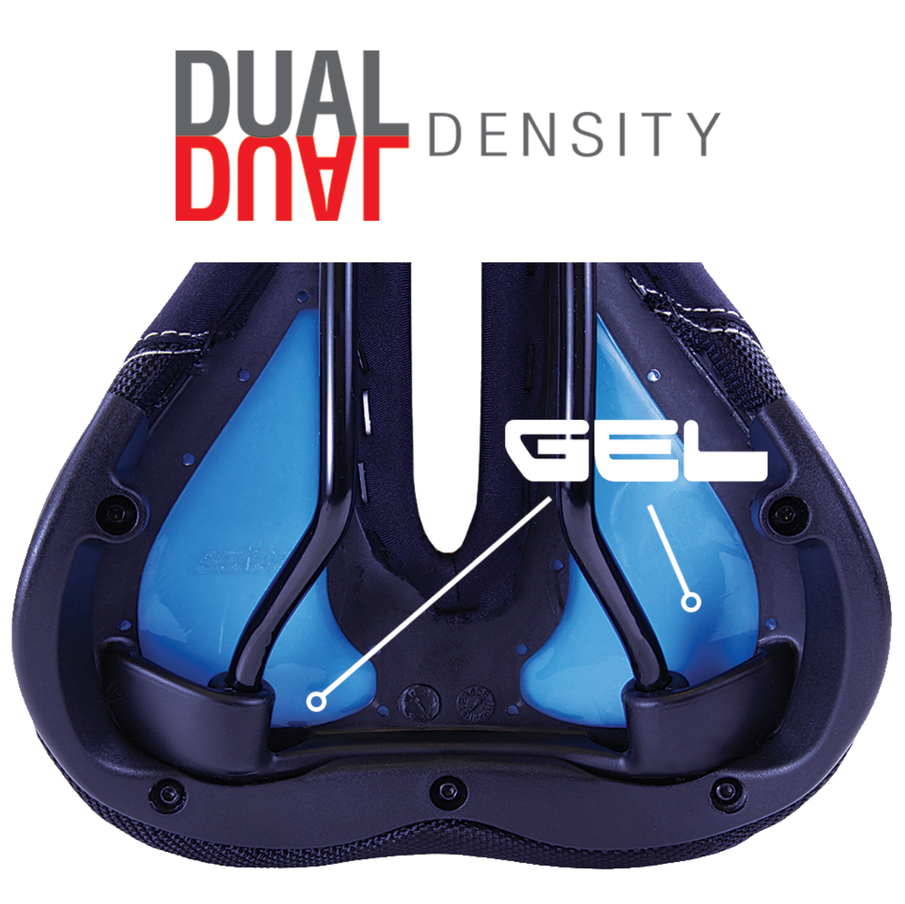 Serfas Dual Density Saddle Lycra Men's