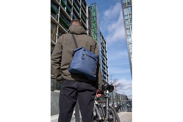 Brompton Borough Waterproof Small Navy Q101580