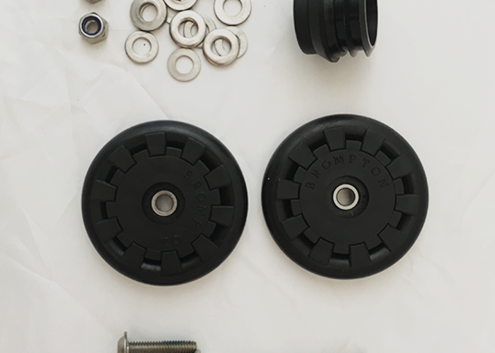 Brompton Eazy Wheels Half-Set for C-Line Q100687