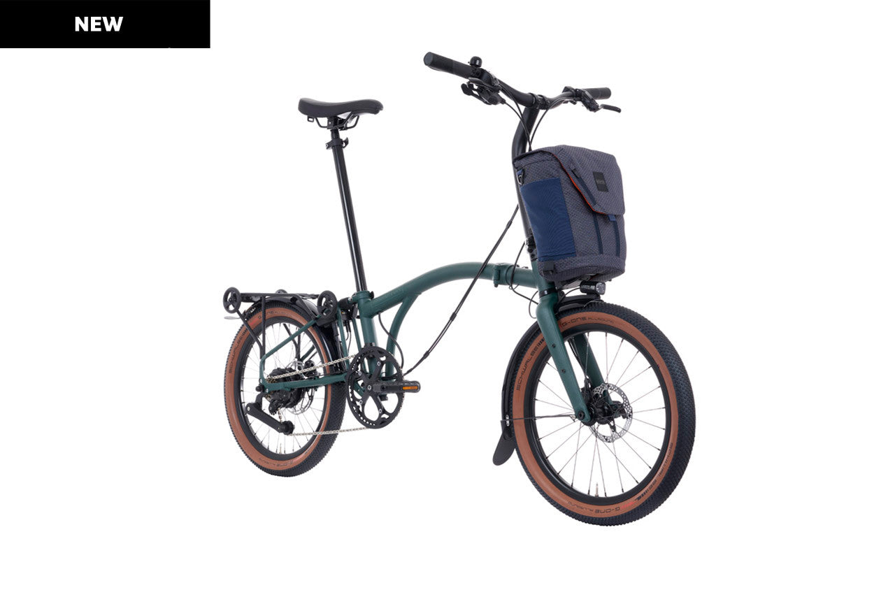Brompton G Line ELECTRIC 4-Speed Forest Green IN STOCK NOW!