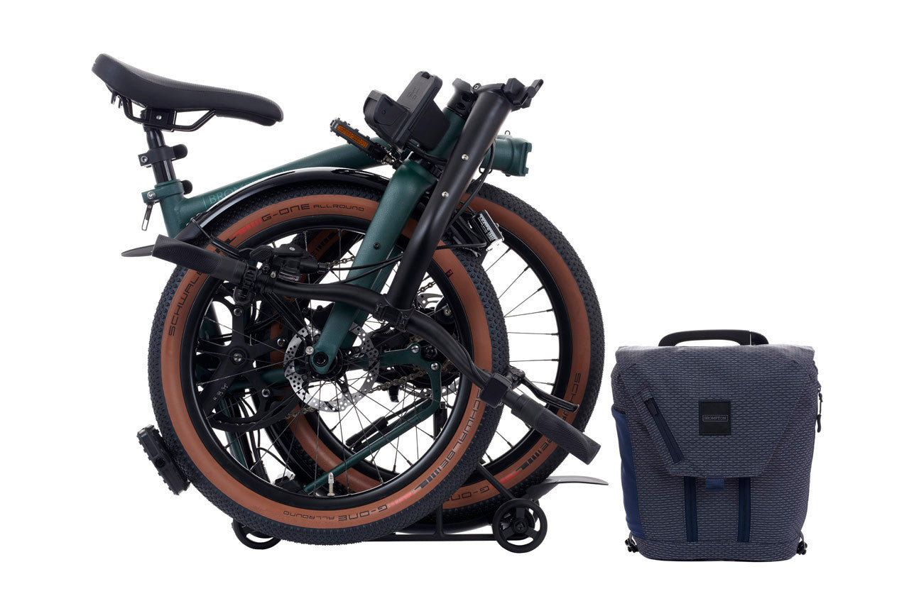Brompton G Line ELECTRIC 4-Speed Forest Green IN STOCK NOW!