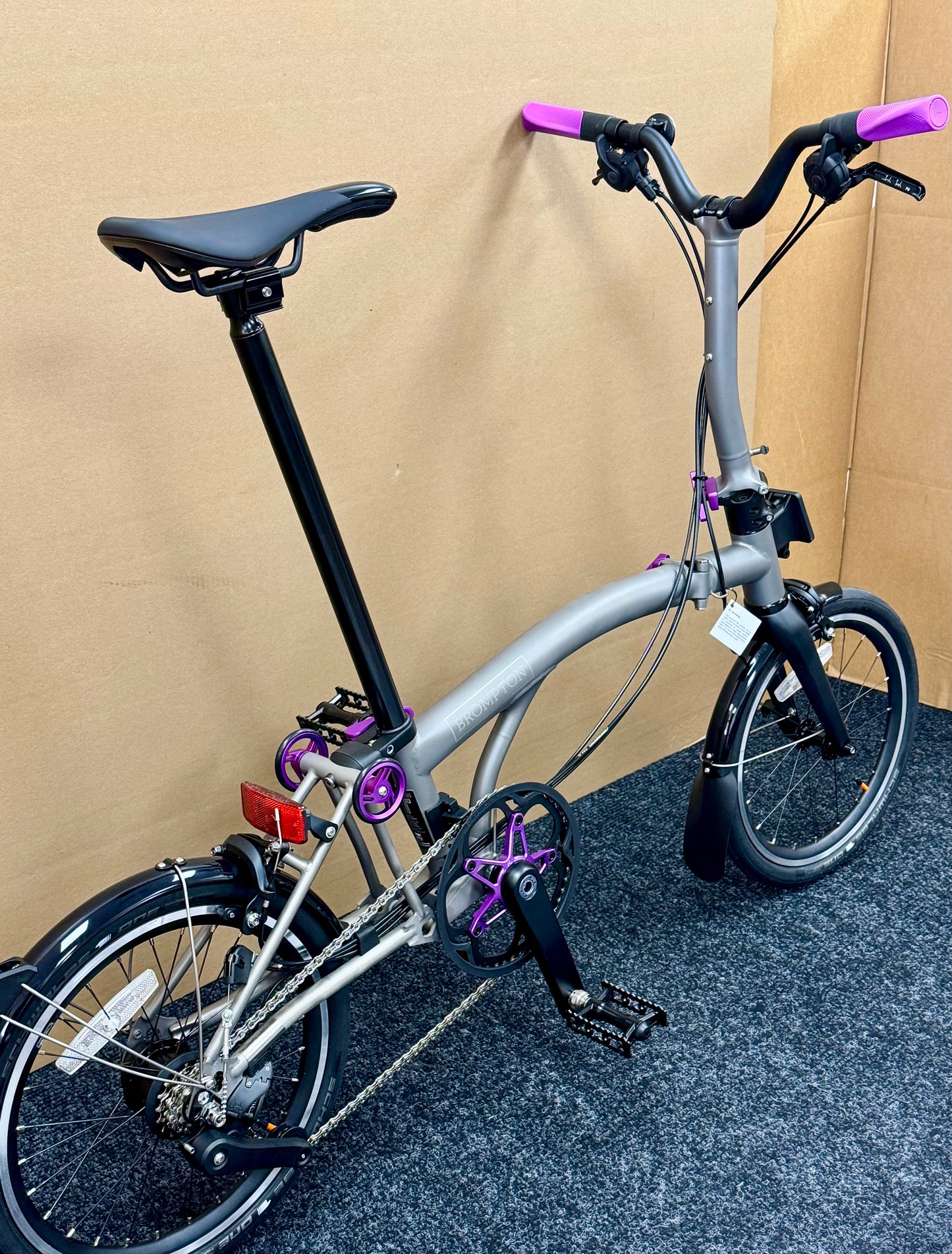 Brompton T Line 12-Speed Mid HB UPGRADED!