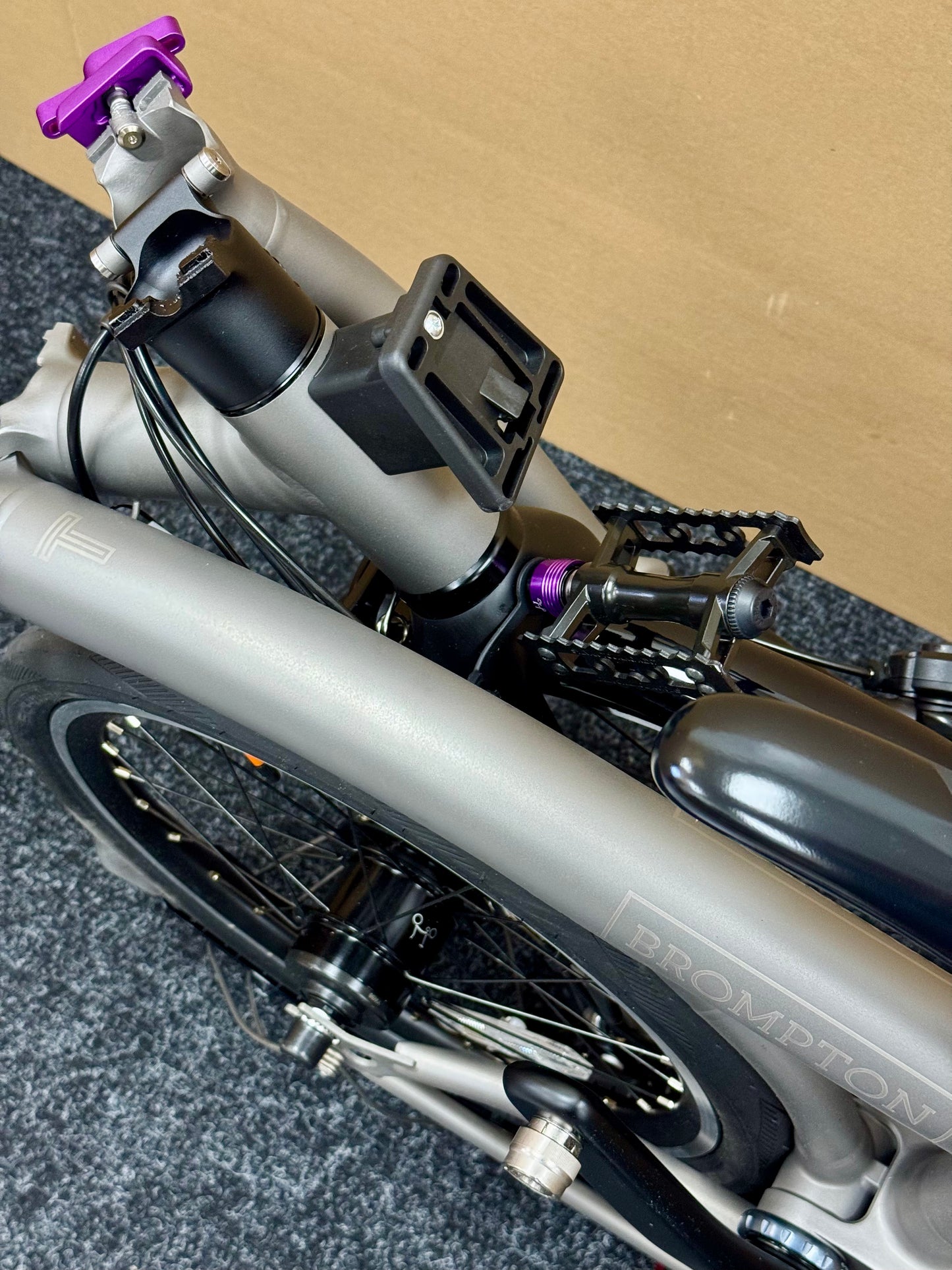 Brompton T Line 12-Speed Mid HB UPGRADED!