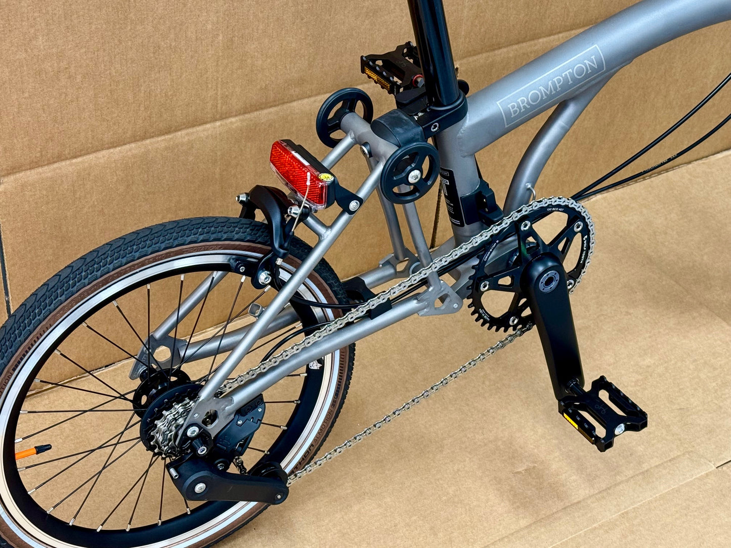 Brompton T-LINE MODIFIED Urban 4-Speed Low HB (S4L)