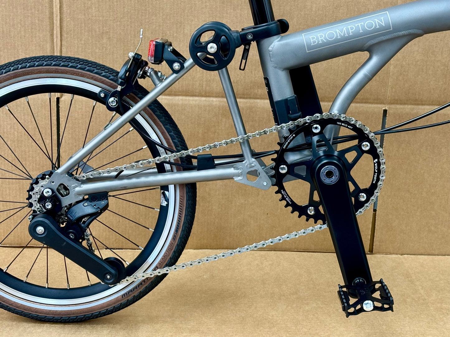 Brompton T-LINE MODIFIED Urban 4-Speed Low HB (S4L)