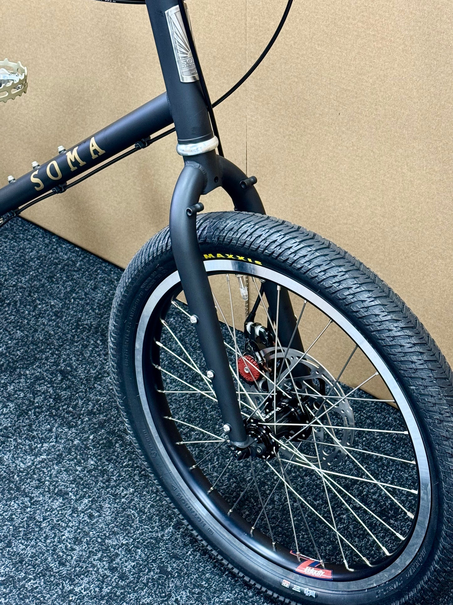 Soma Rufus Matte Black Medium