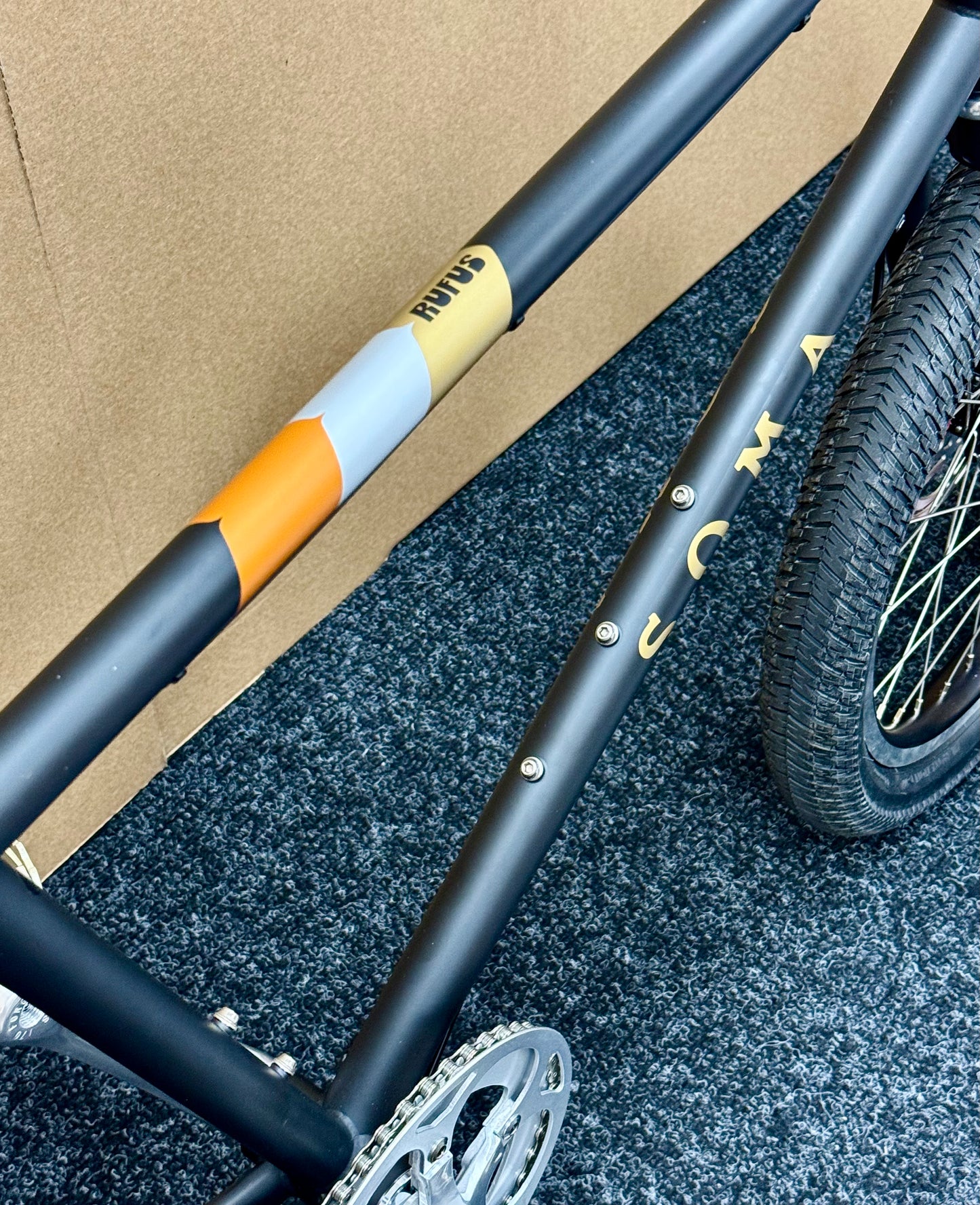 Soma Rufus Matte Black Medium