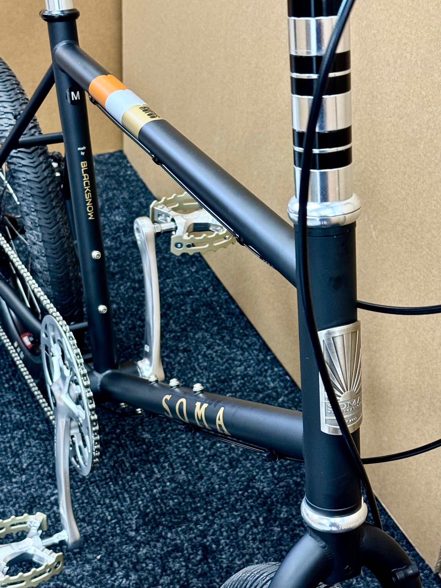 Soma Rufus Matte Black Medium