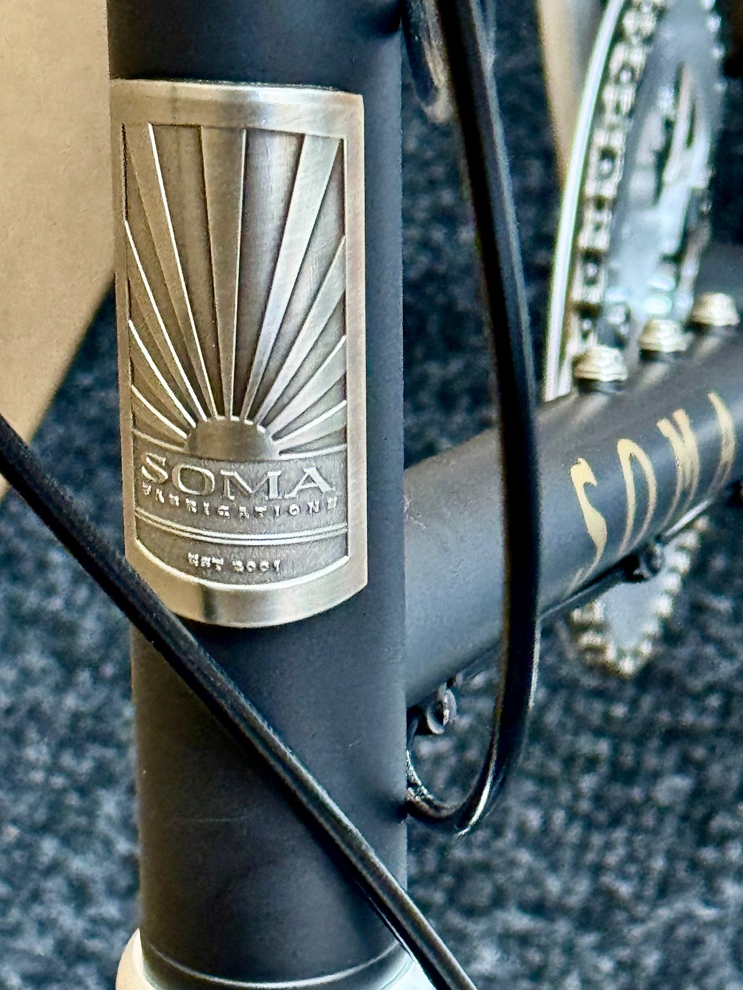 Soma Rufus Matte Black Medium