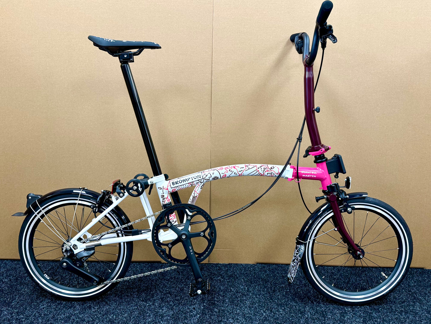 Brompton X Shantell Martin Special Edition V2