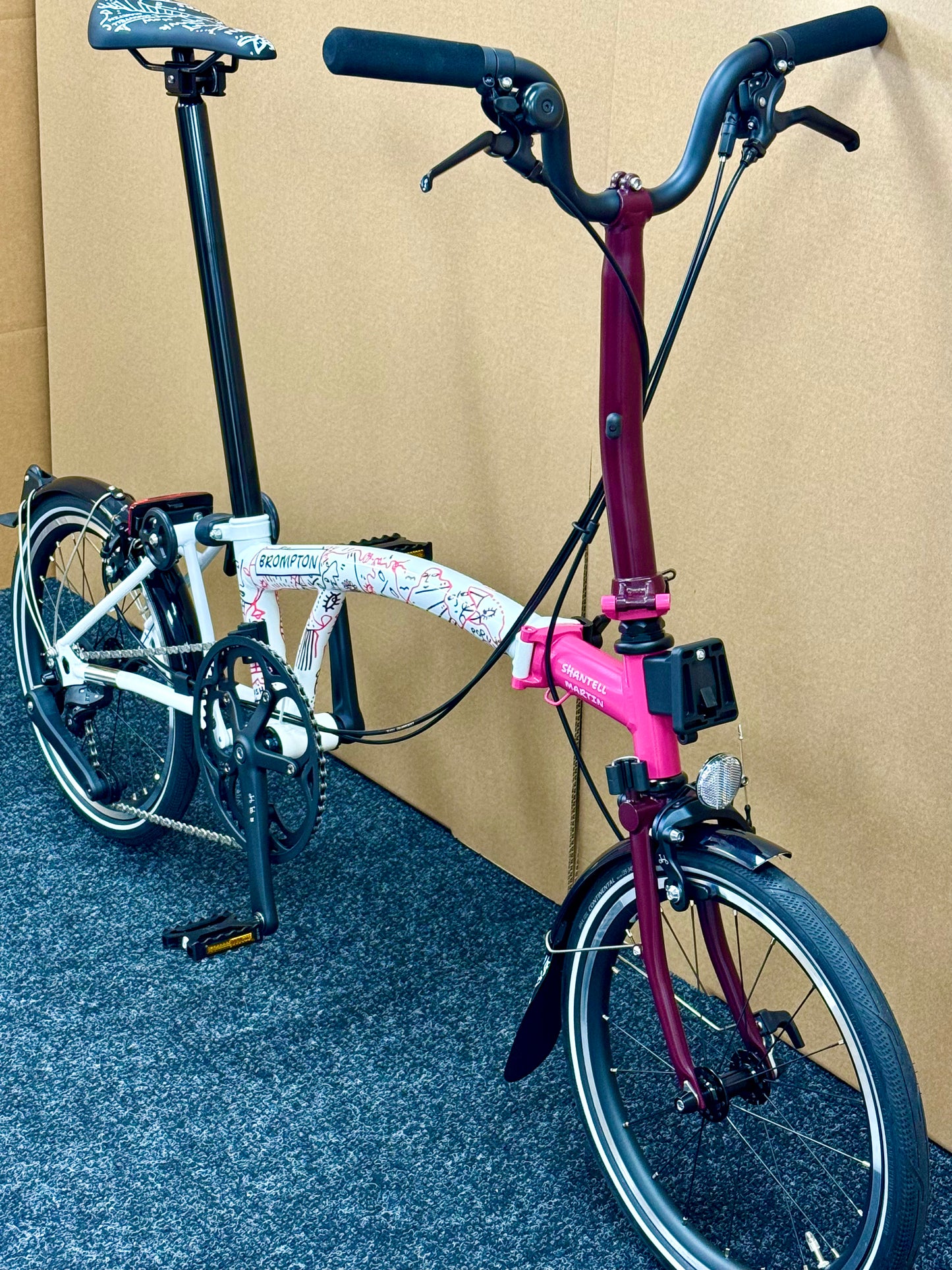 Brompton X Shantell Martin Special Edition V2