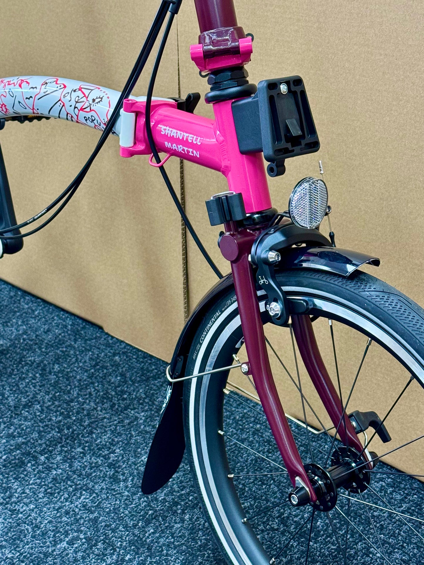Brompton X Shantell Martin Special Edition V2