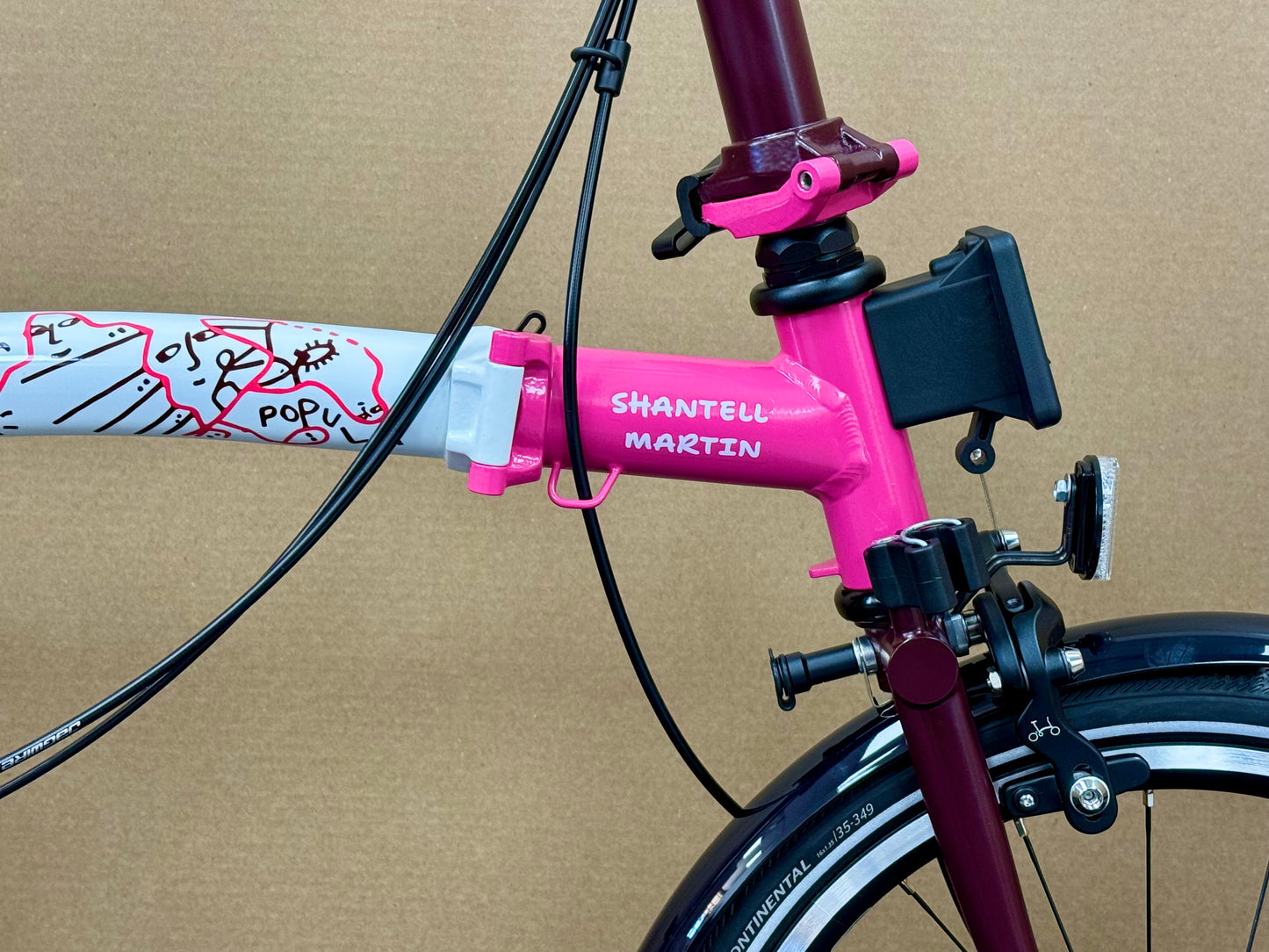 Brompton X Shantell Martin Special Edition V2