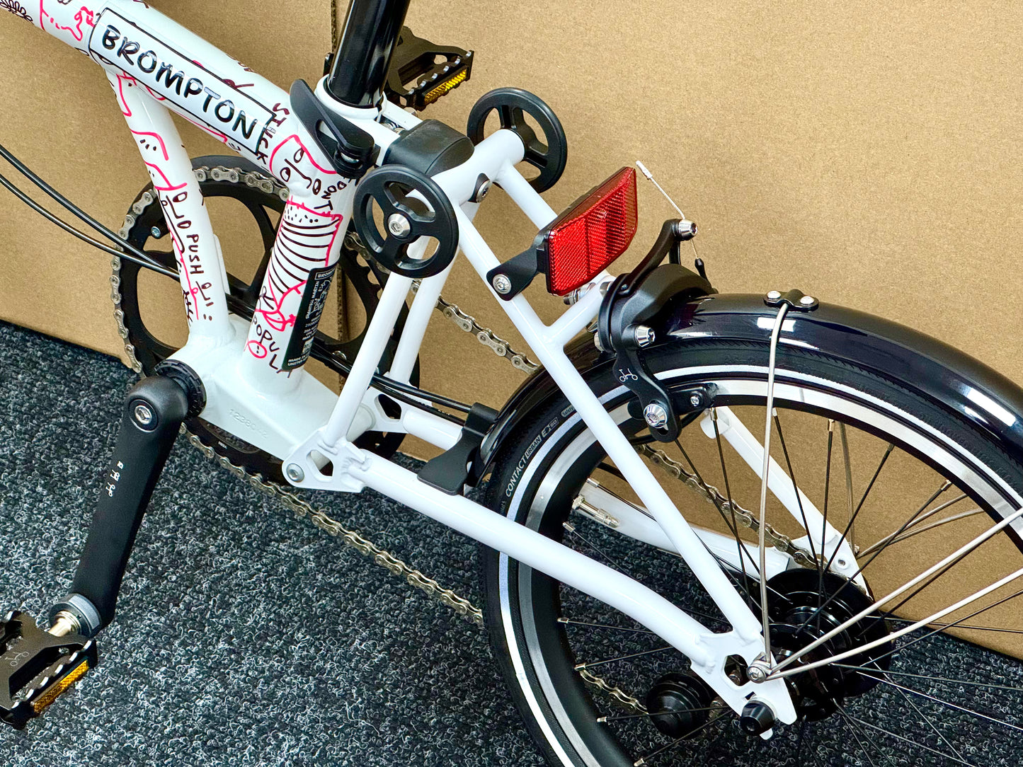 Brompton X Shantell Martin Special Edition V2