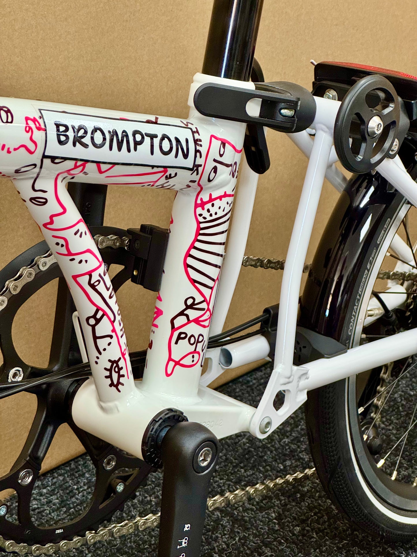 Brompton X Shantell Martin Special Edition V2