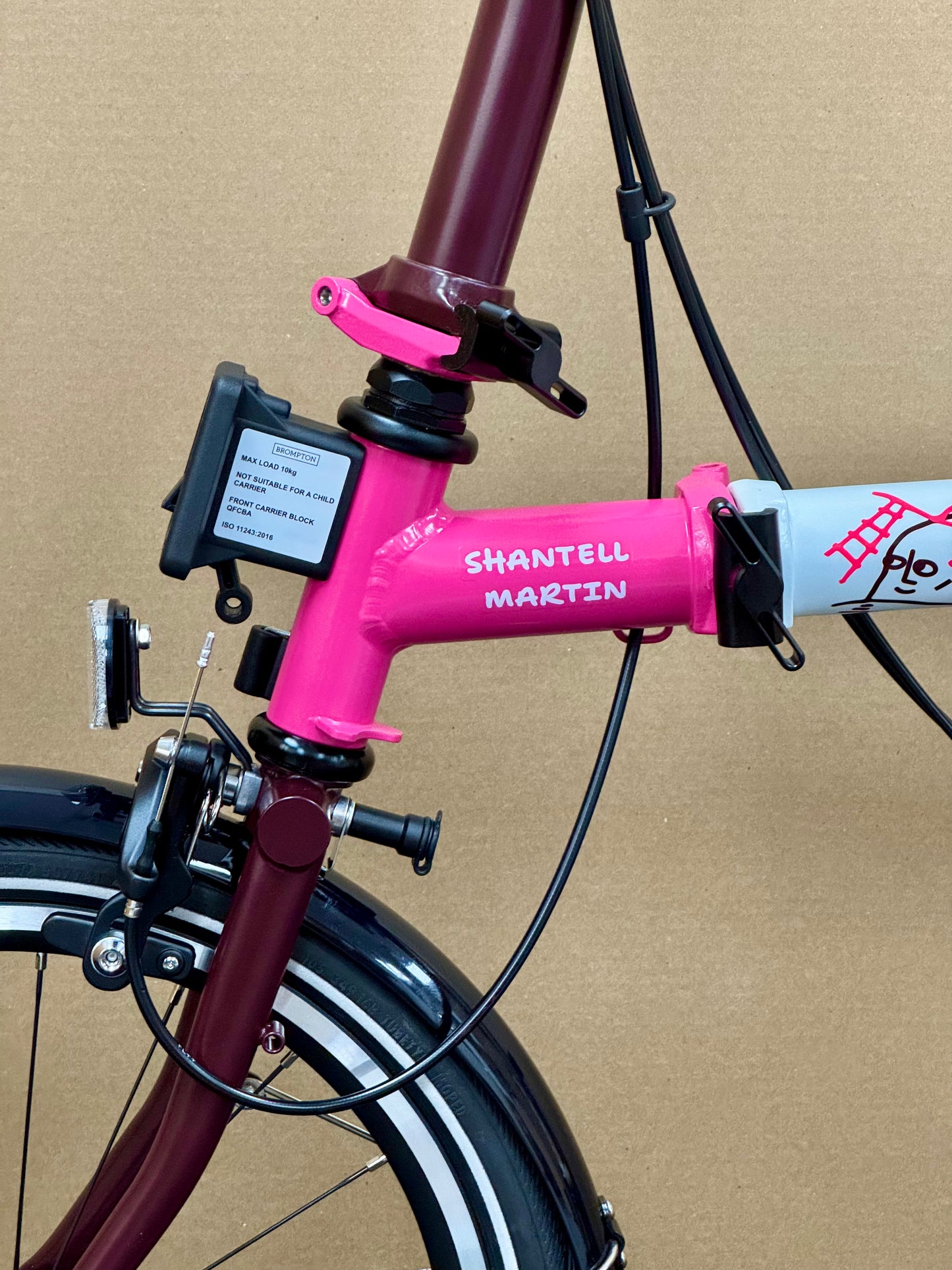 Brompton X Shantell Martin Special Edition V2