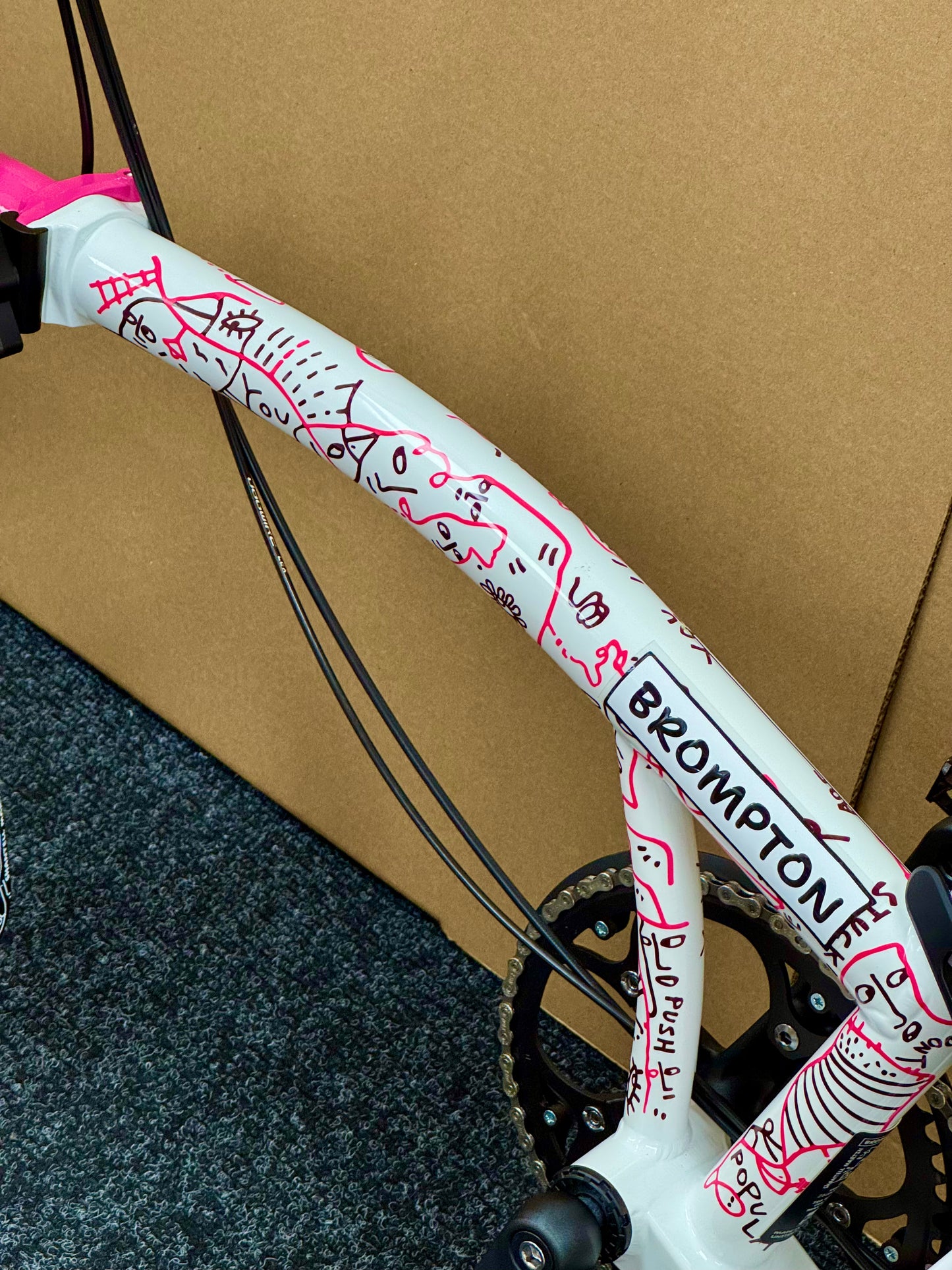 Brompton X Shantell Martin Special Edition V2