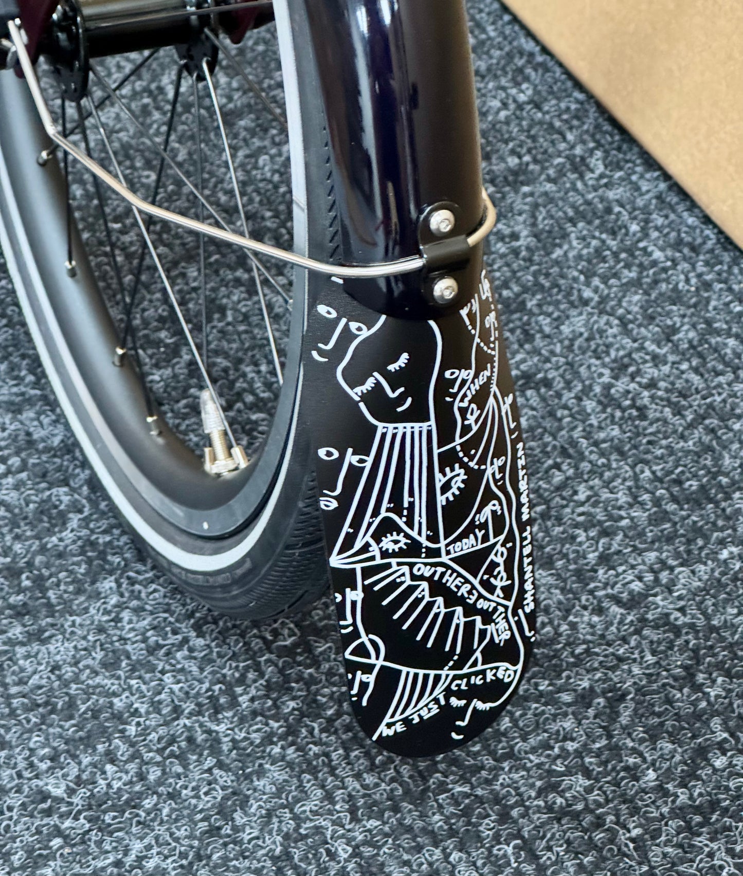 Brompton X Shantell Martin Special Edition V2