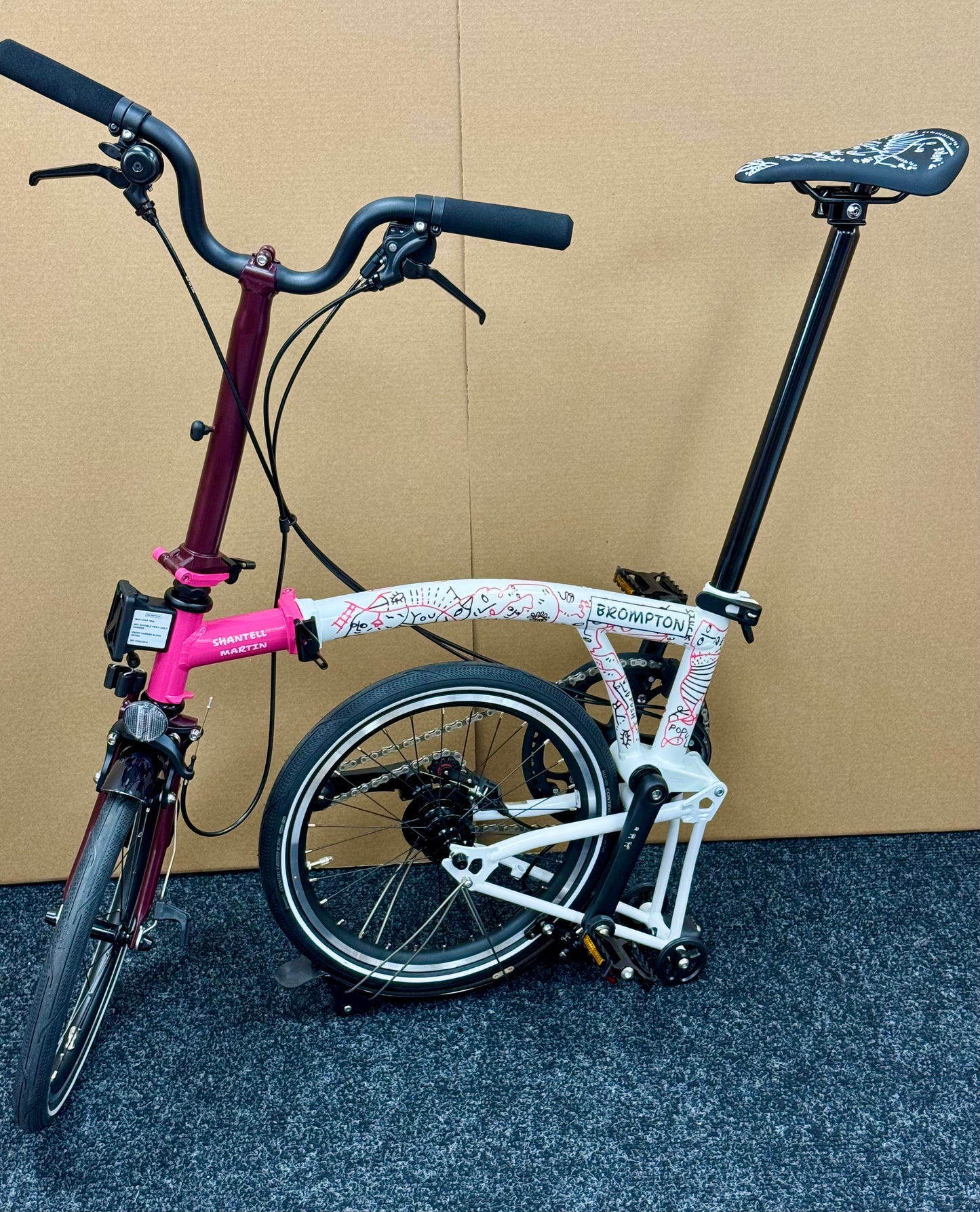 Brompton X Shantell Martin Special Edition V2