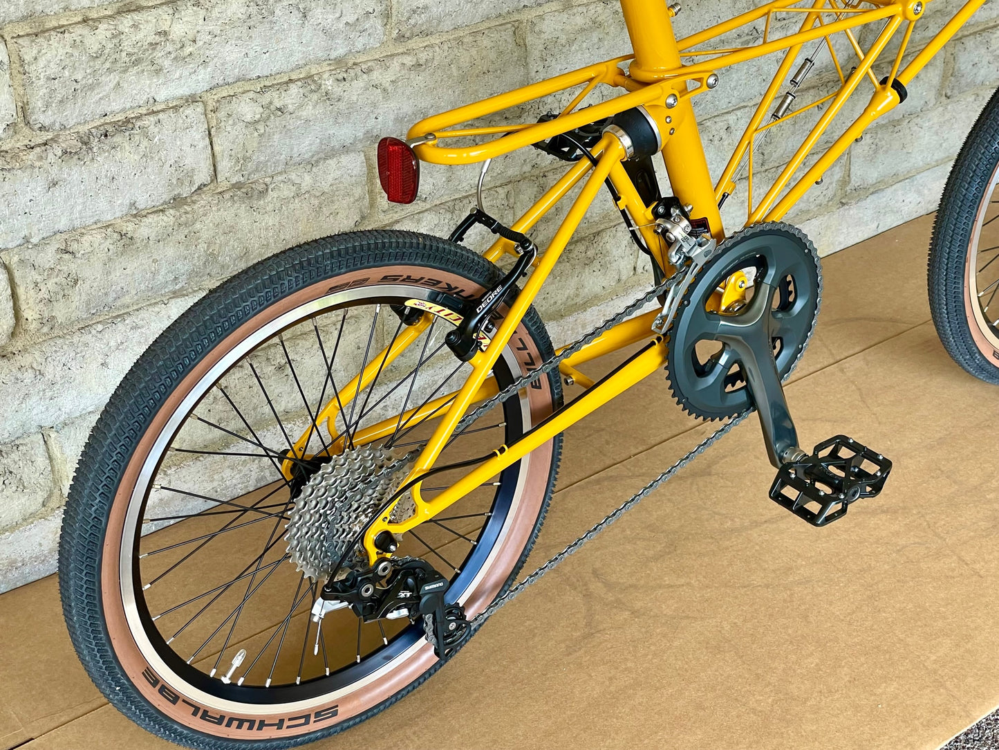 Moulton TSR Trail Build Yellow