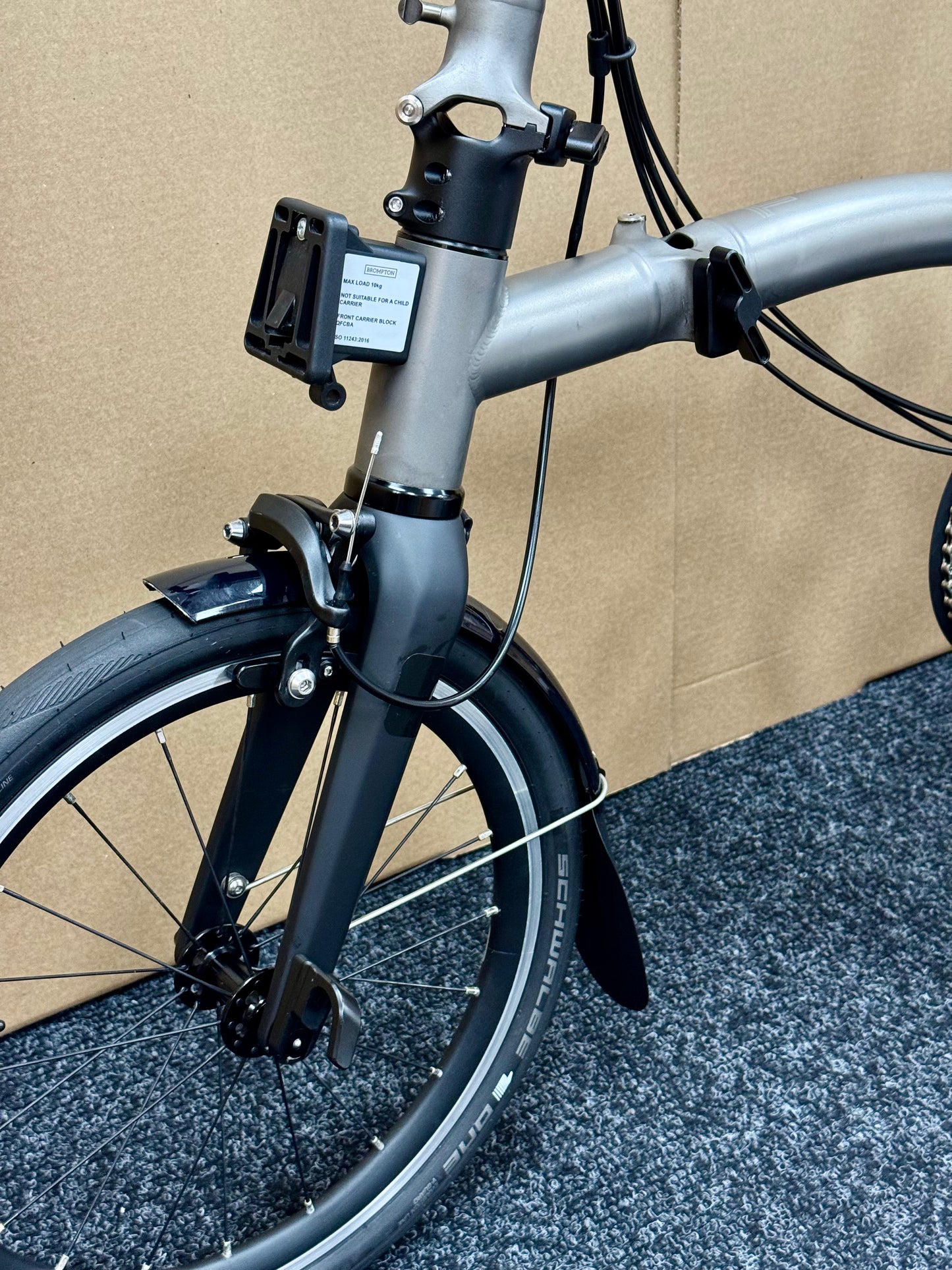 Brompton Pre-Owned T Line 12-Speed Mid-HB