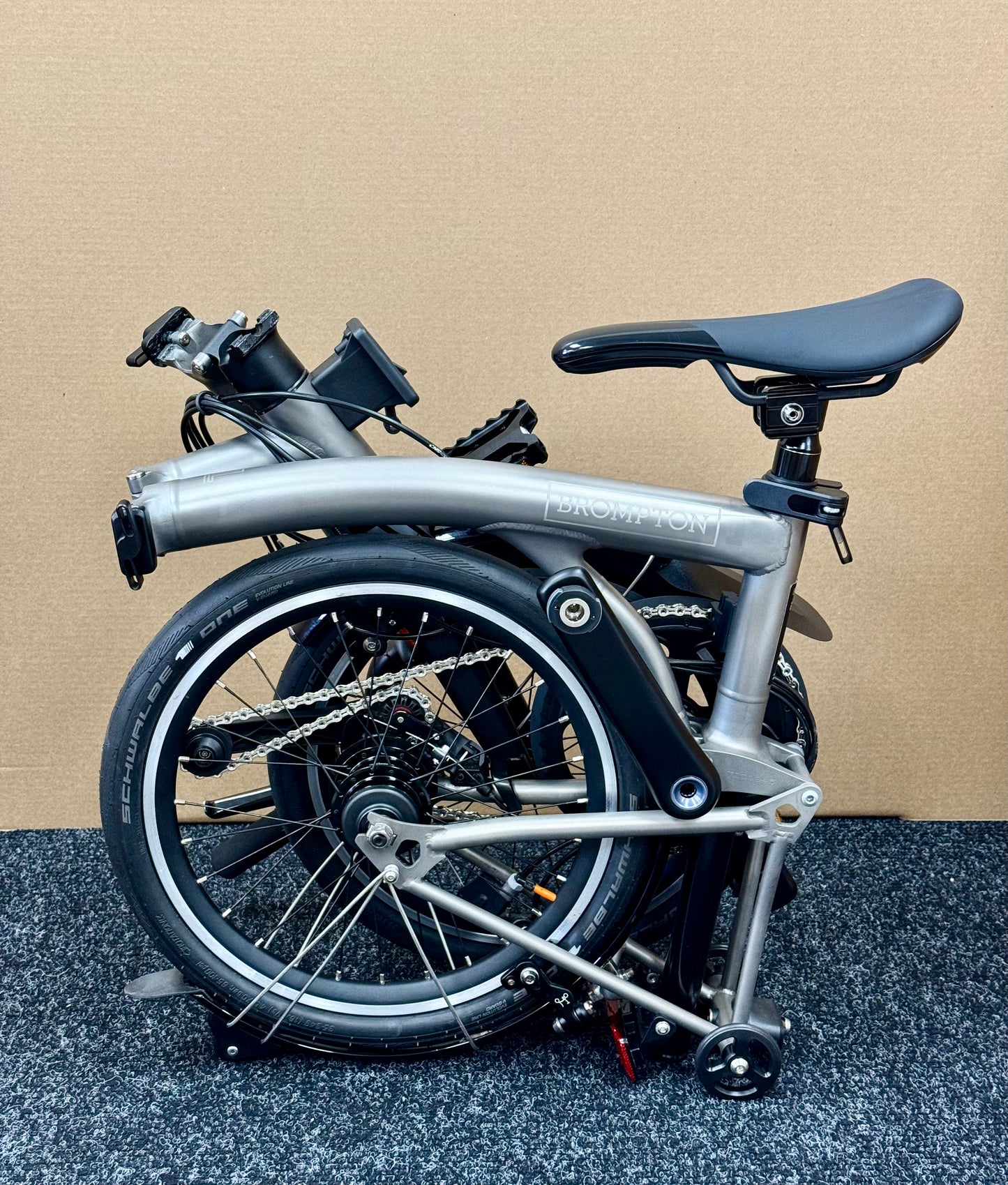 Brompton Pre-Owned T Line 12-Speed Mid-HB