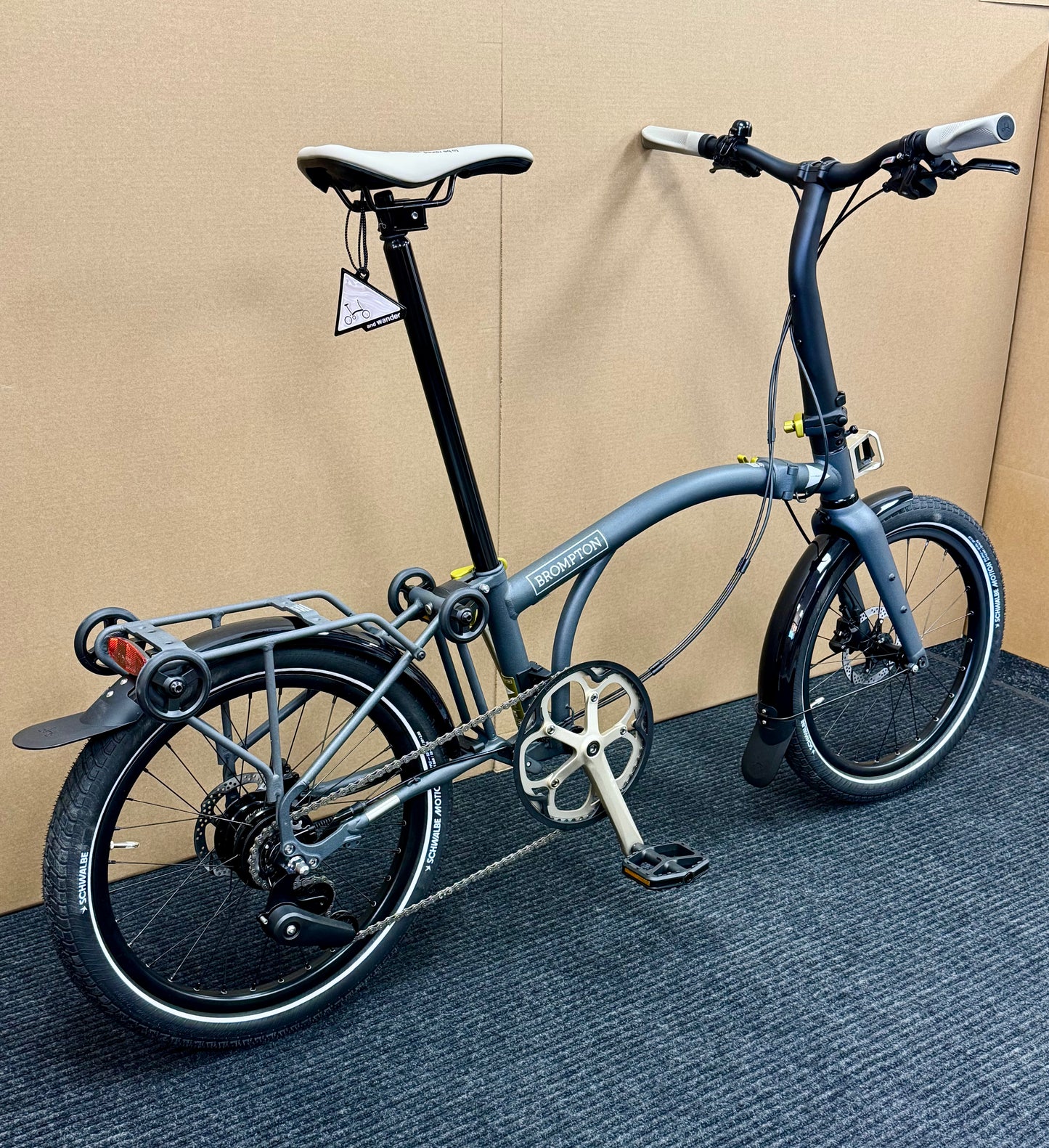 Brompton x and wander G Line 8-Speed Medium Frame