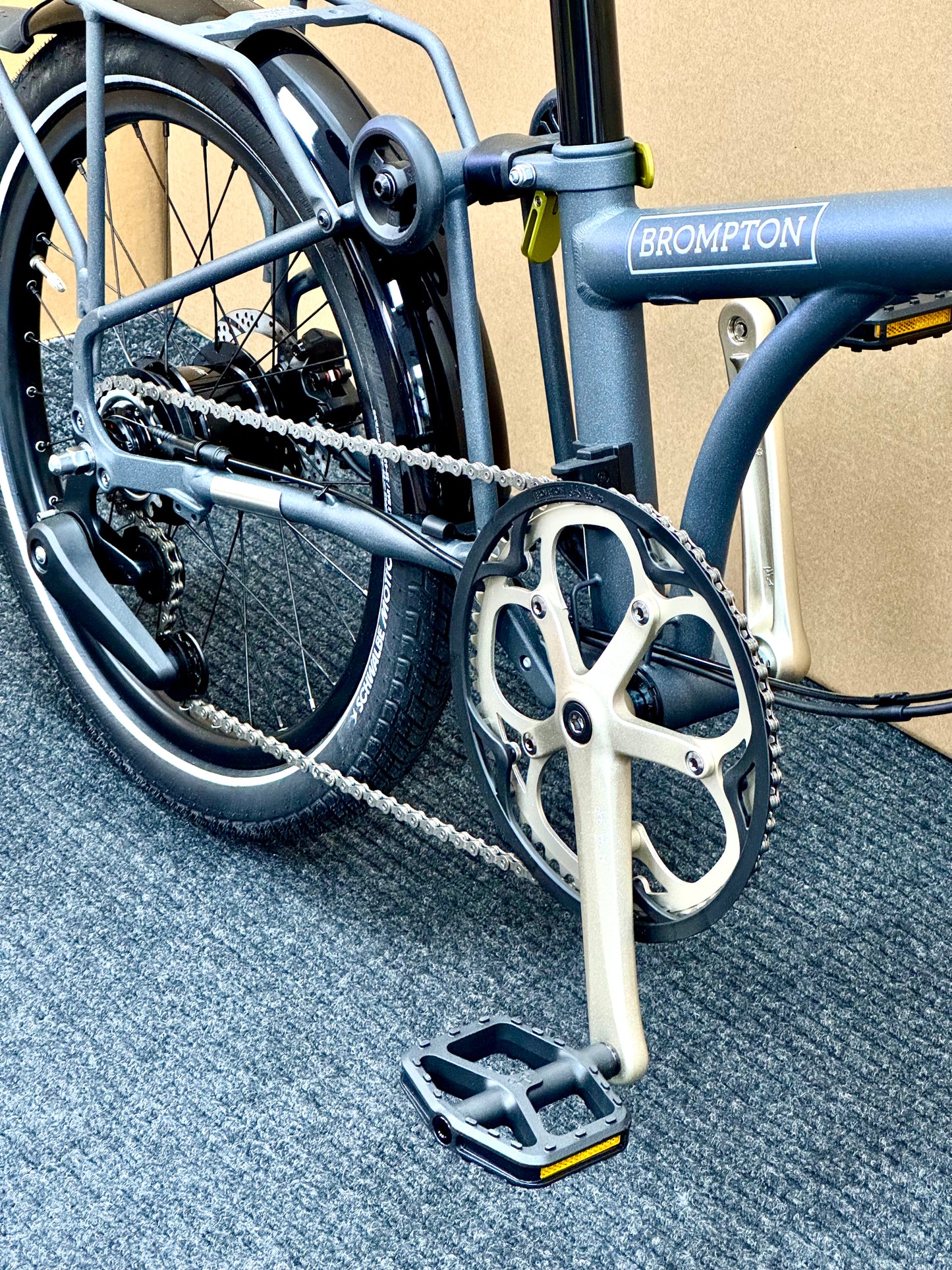 Brompton x and wander G Line 8-Speed Medium Frame