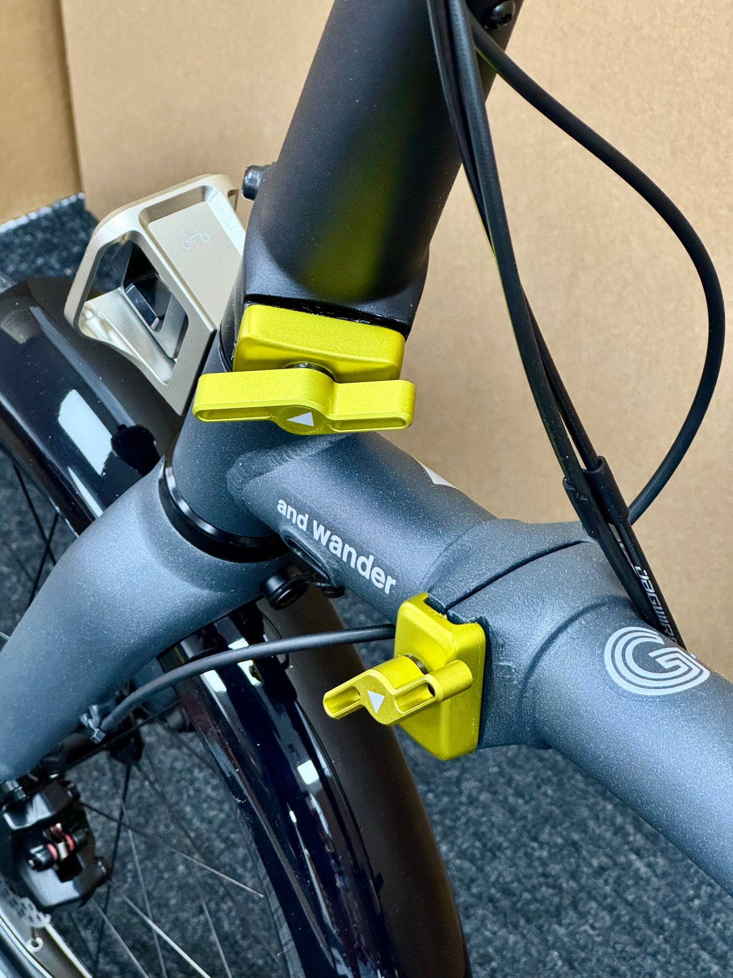 Brompton x and wander G Line 8-Speed Medium Frame