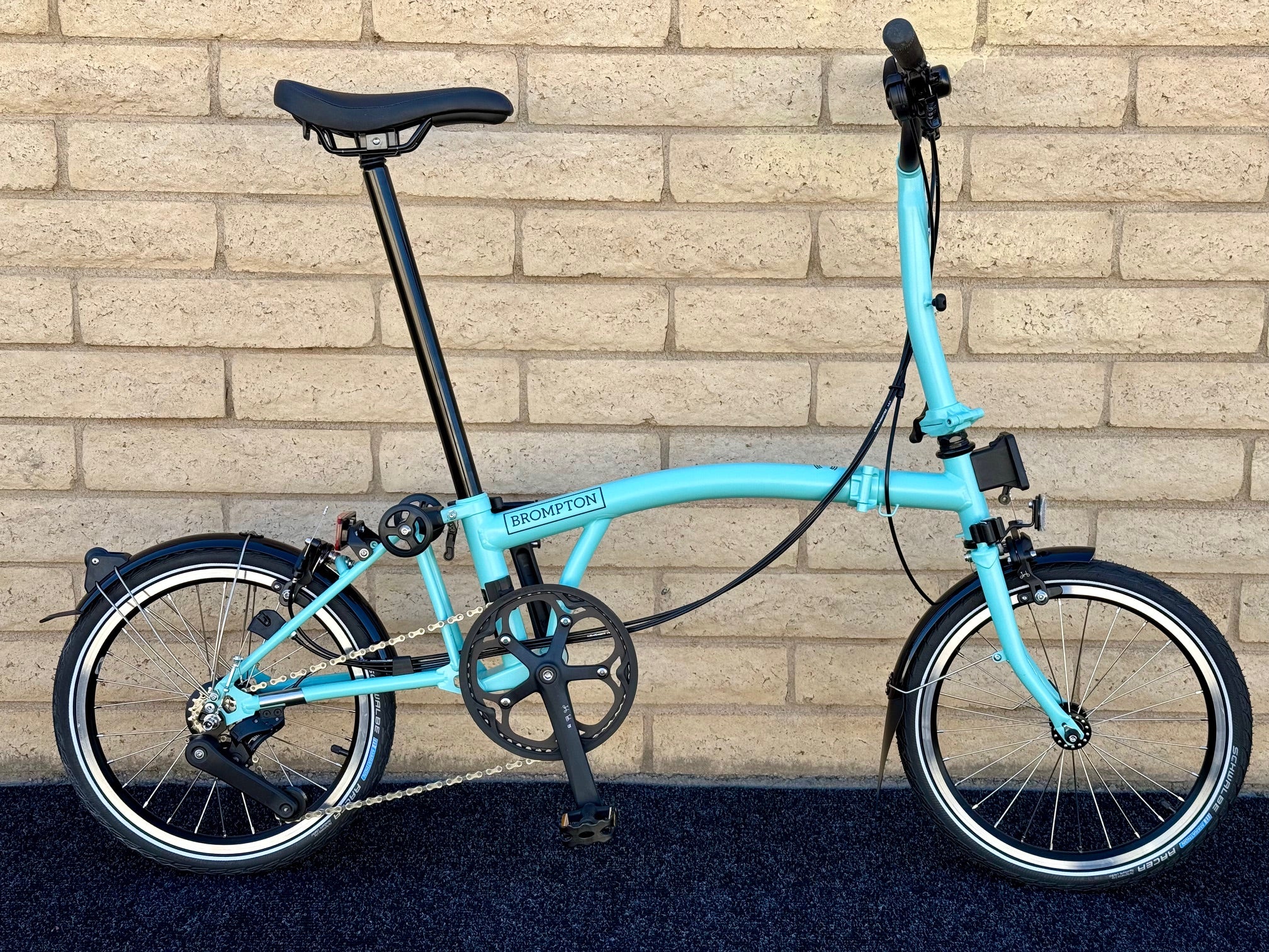 Brompton C Line 12-Speed Mid-HB Turkish Green – PortaPedal Bike