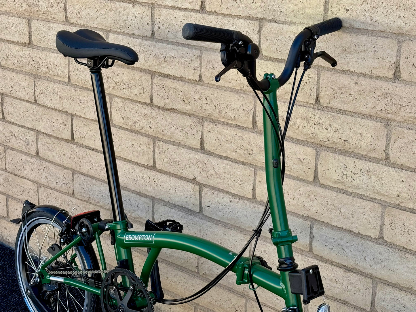 Brompton C-Line 12-Speed High-HB Racing Green