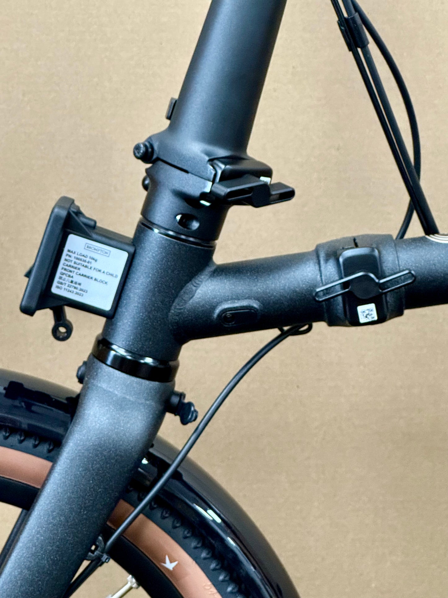 Brompton G Line 8-Speed Space Black