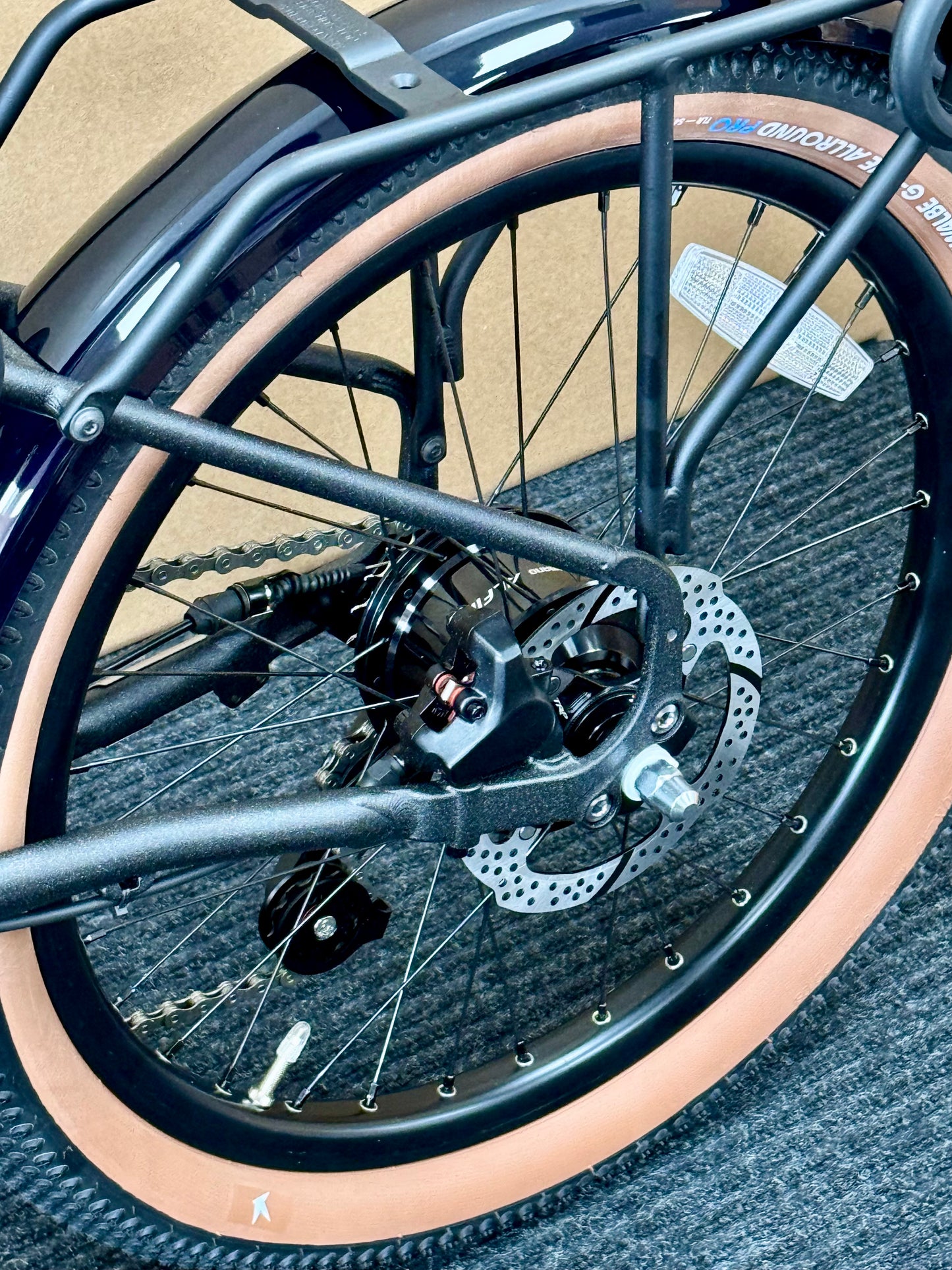 Brompton G Line 8-Speed Medium "Mini-Marred" Space Black