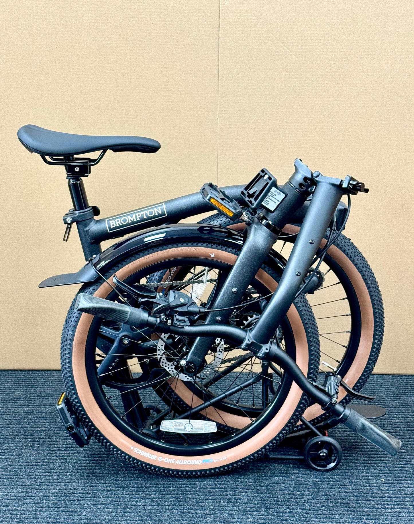 Brompton G Line 8-Speed Space Black