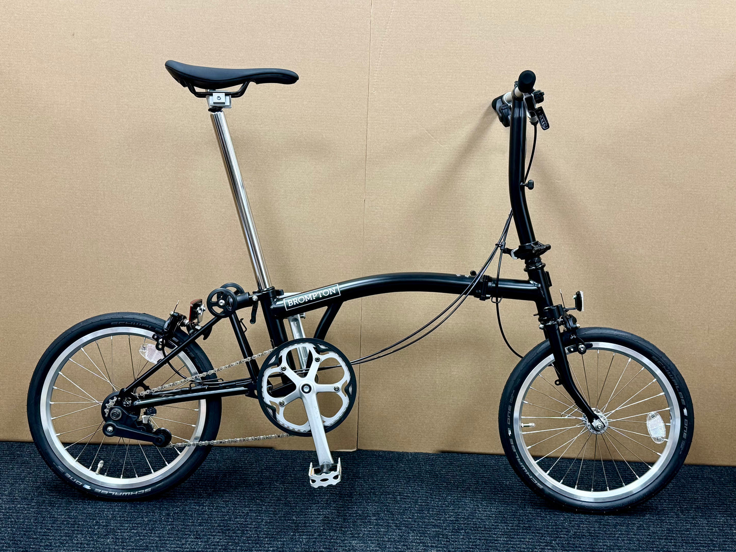 Brompton C Line 2-Speed Low-HB Black