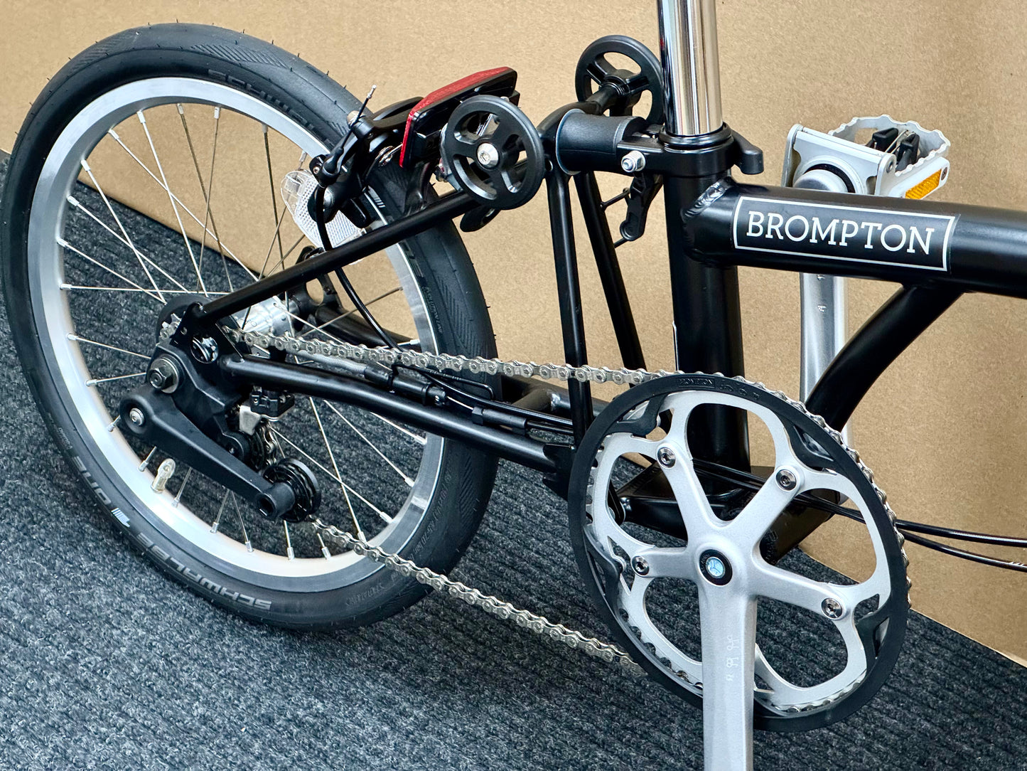 Brompton C Line 2-Speed Low-HB Black