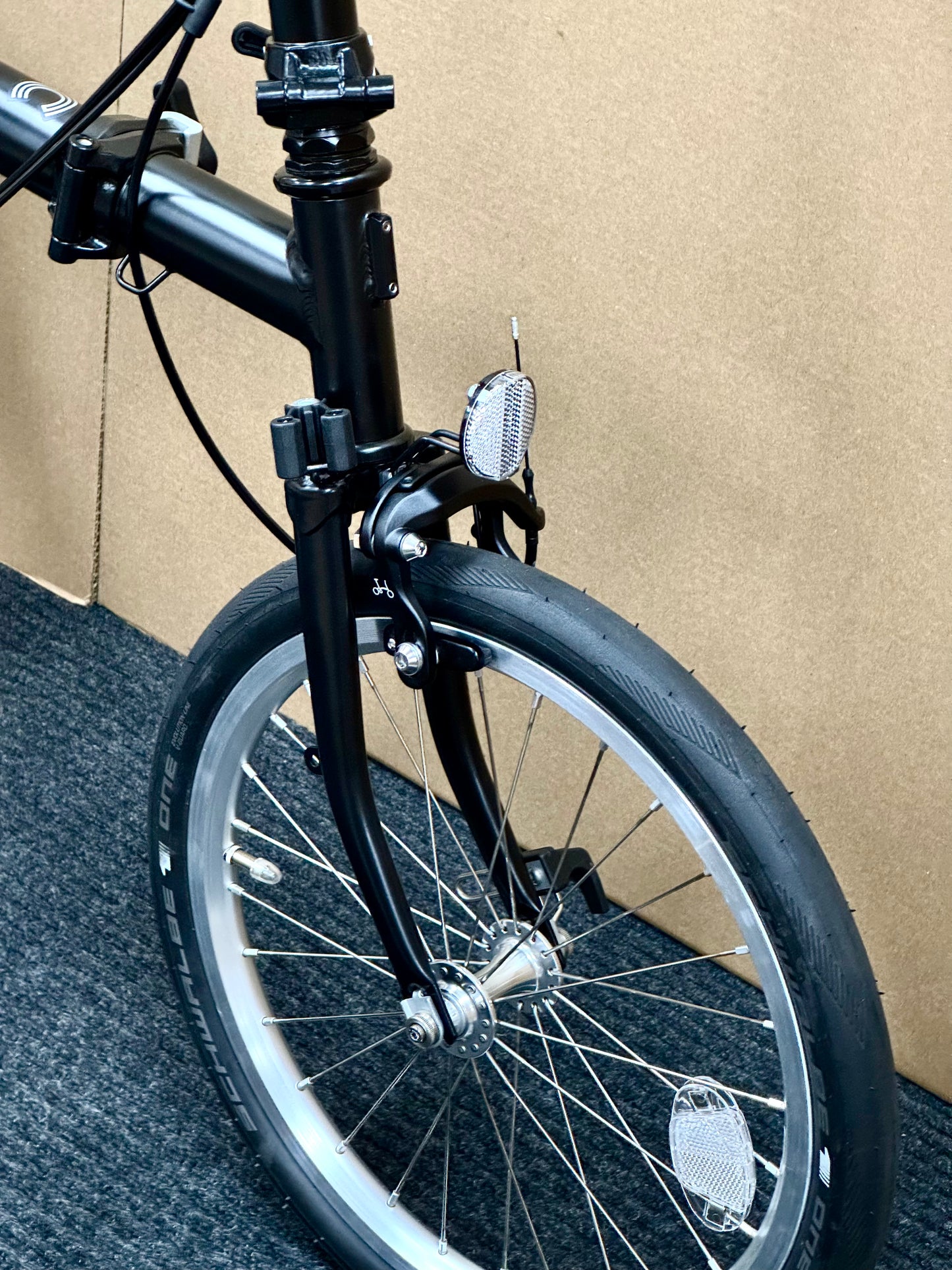 Brompton C Line 2-Speed Low-HB Black