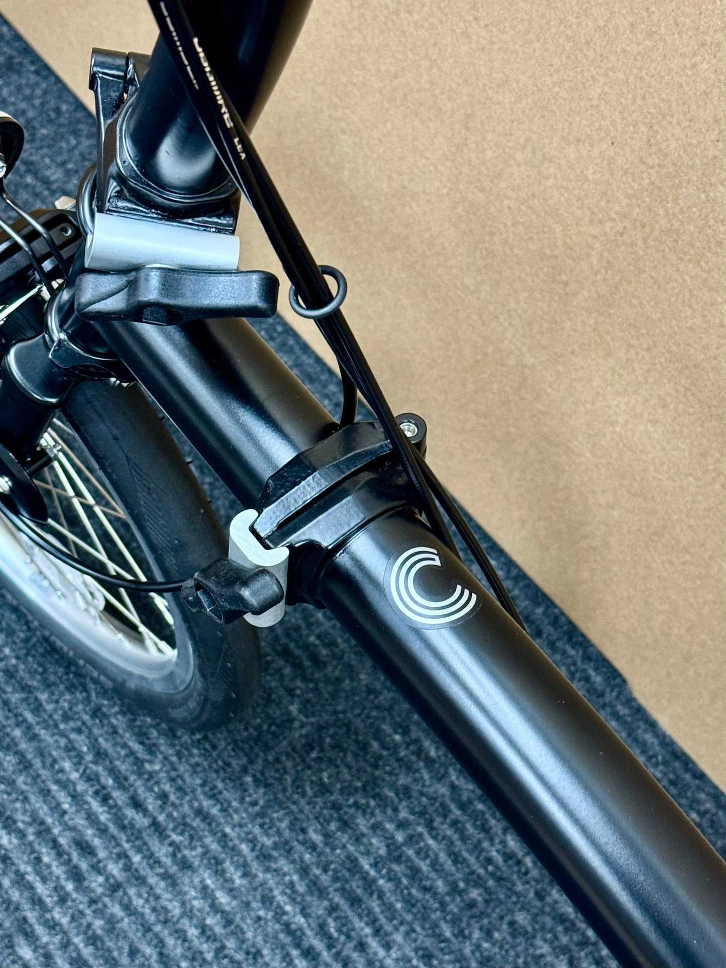 Brompton C Line 2-Speed Low-HB Black