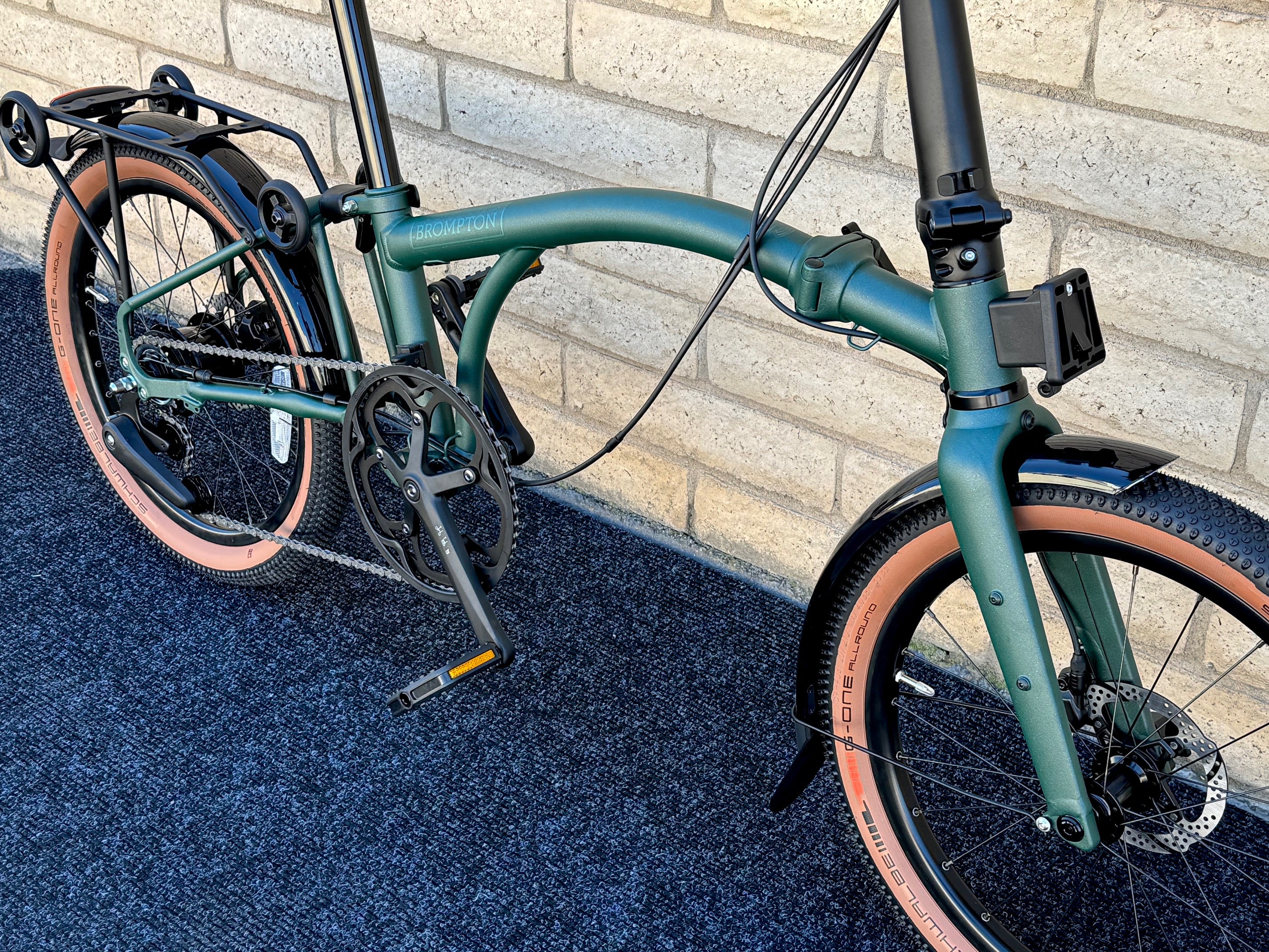 Brompton G Line 8-Speed Forest Green 3 Sizes – PortaPedal Bike