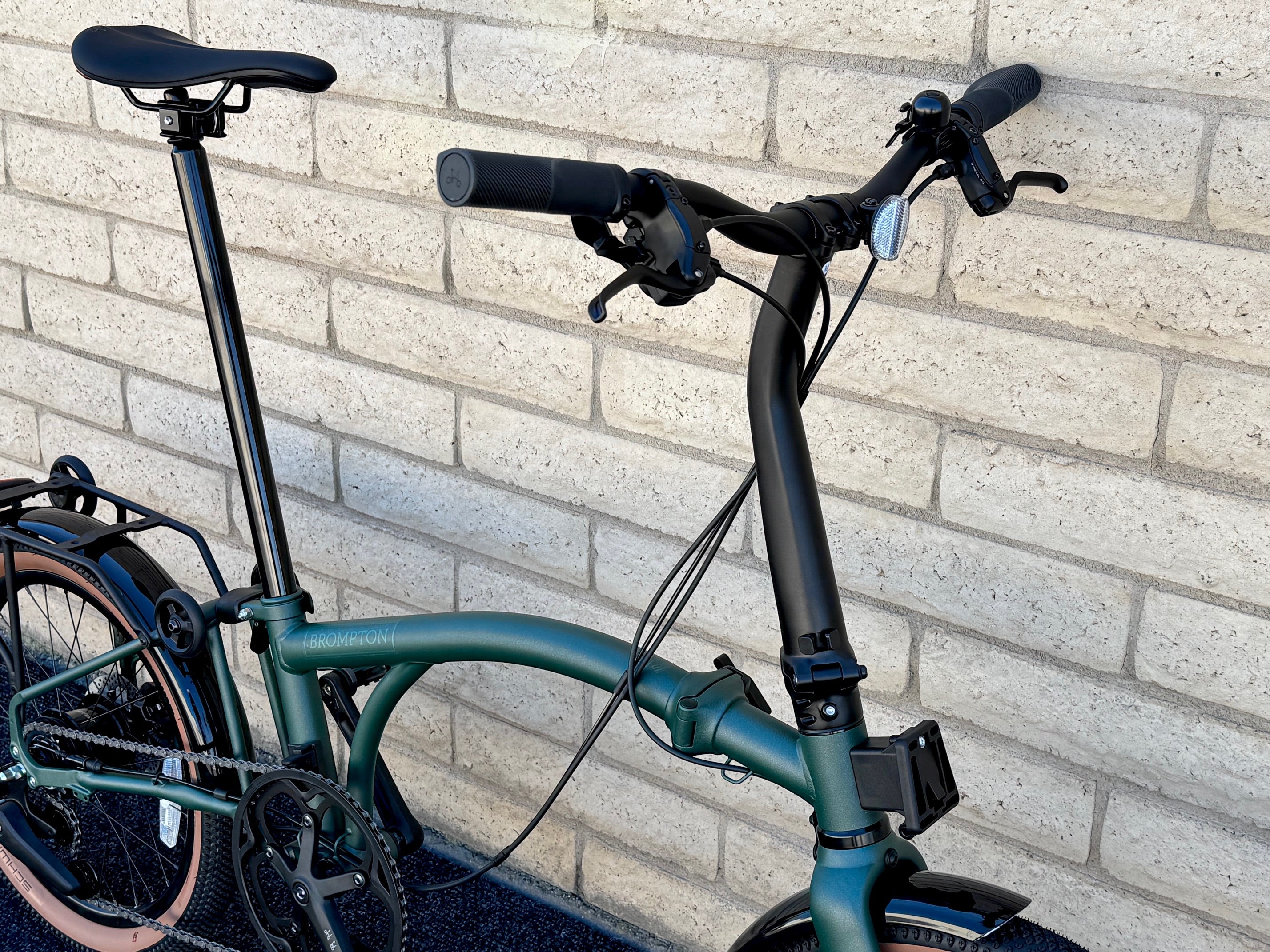 Brompton G Line 8-Speed Forest Green 3 Sizes – PortaPedal Bike